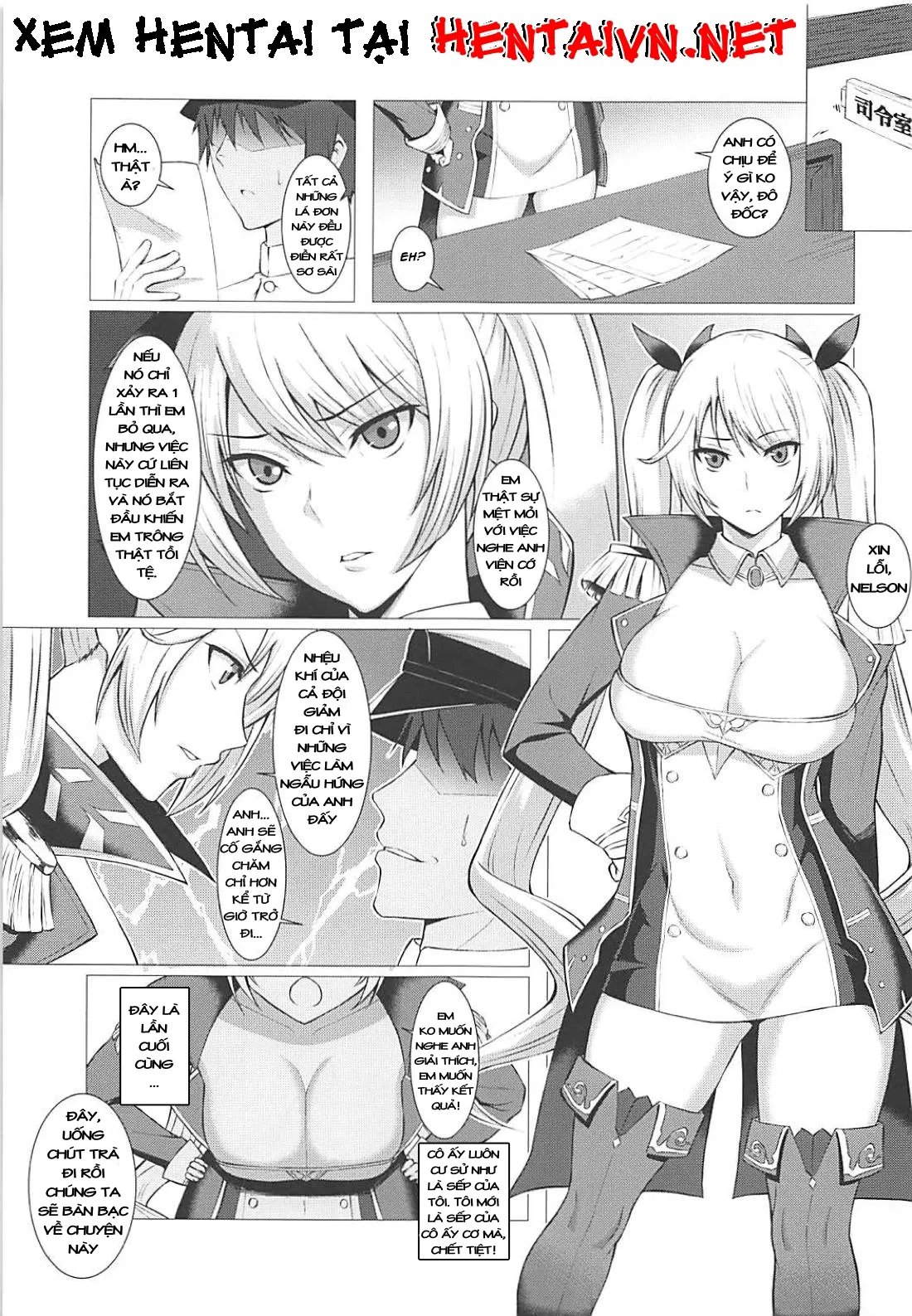 HentaiVN.net - Ảnh 4 - Nelson o Nemurase Onaho ni Suru (Azur Lane) - Chap 1