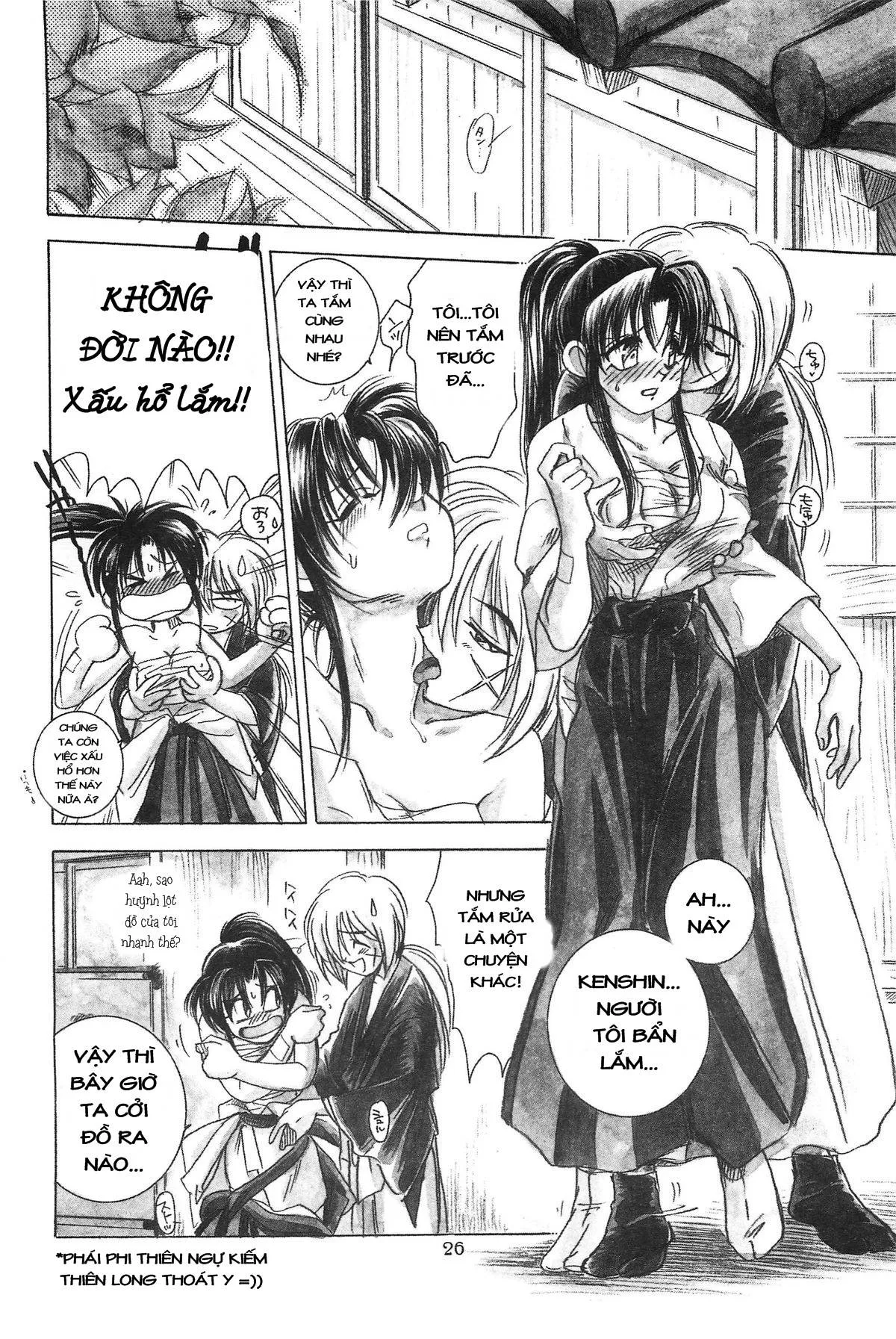 HentaiVN.net - Ảnh 6 - Seri Rurouni Kenshin [Series Rurouni Kenshin Doujinshi; TABOO III] - Chap 2