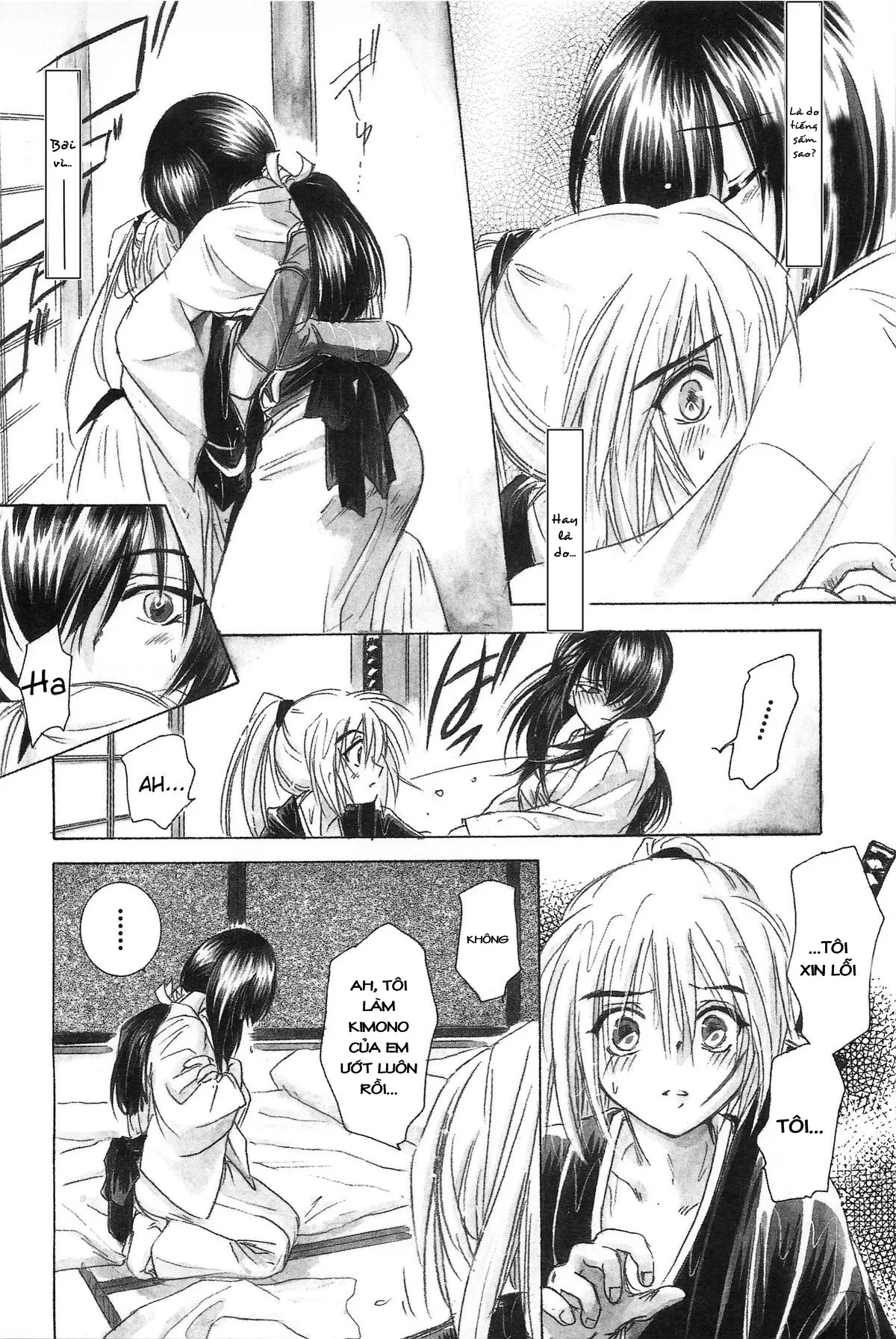HentaiVN.net - Ảnh 7 - Seri Rurouni Kenshin [Series Rurouni Kenshin Doujinshi; TABOO III] - Chap 4