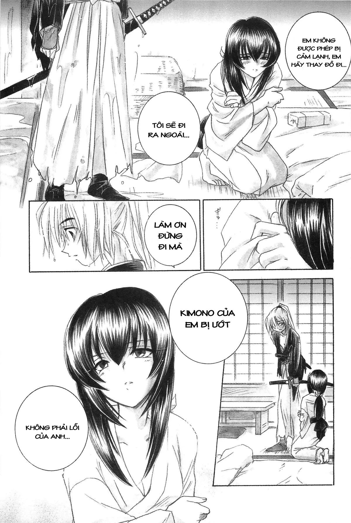 HentaiVN.net - Ảnh 8 - Seri Rurouni Kenshin [Series Rurouni Kenshin Doujinshi; TABOO III] - Chap 4