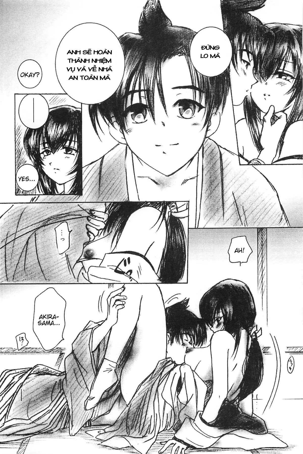 HentaiVN.net - Ảnh 4 - Seri Rurouni Kenshin [Series Rurouni Kenshin Doujinshi; TABOO III] - Chap 5