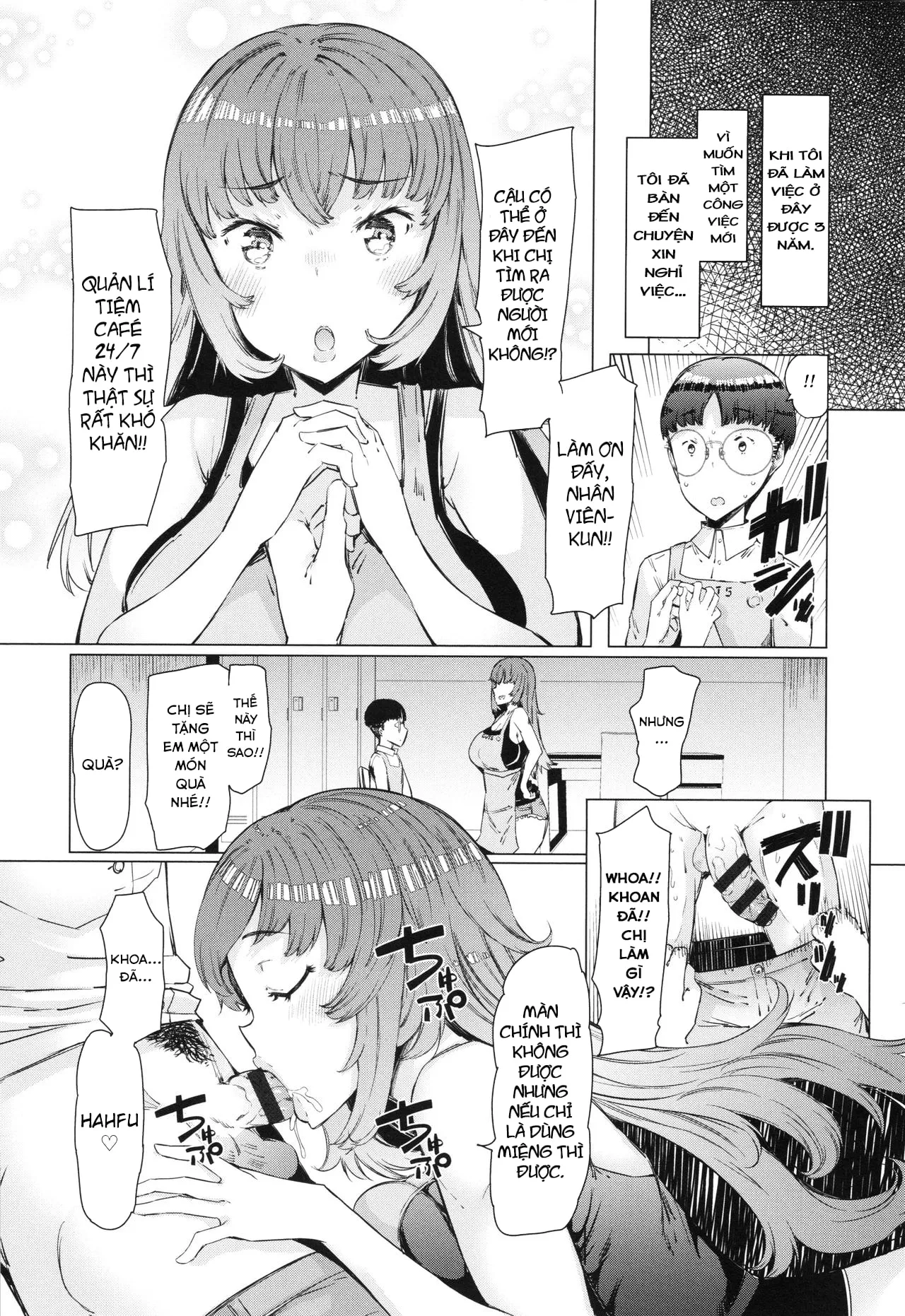 HentaiVN.net - Ảnh 5 - Please! Part-Timer-Kun [Onegai! Baito-Kun] - Chap 1