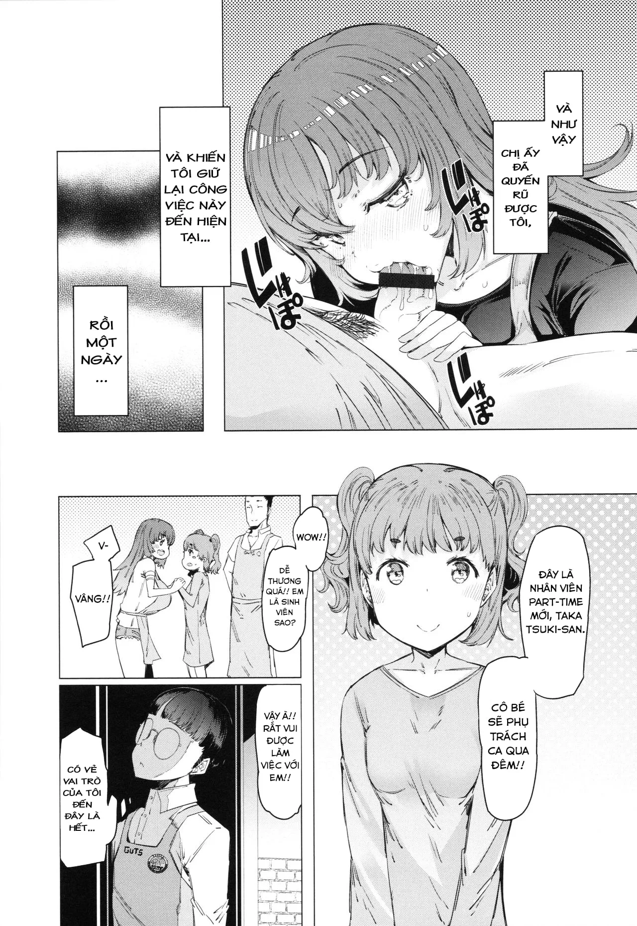 HentaiVN.net - Ảnh 6 - Please! Part-Timer-Kun [Onegai! Baito-Kun] - Chap 1