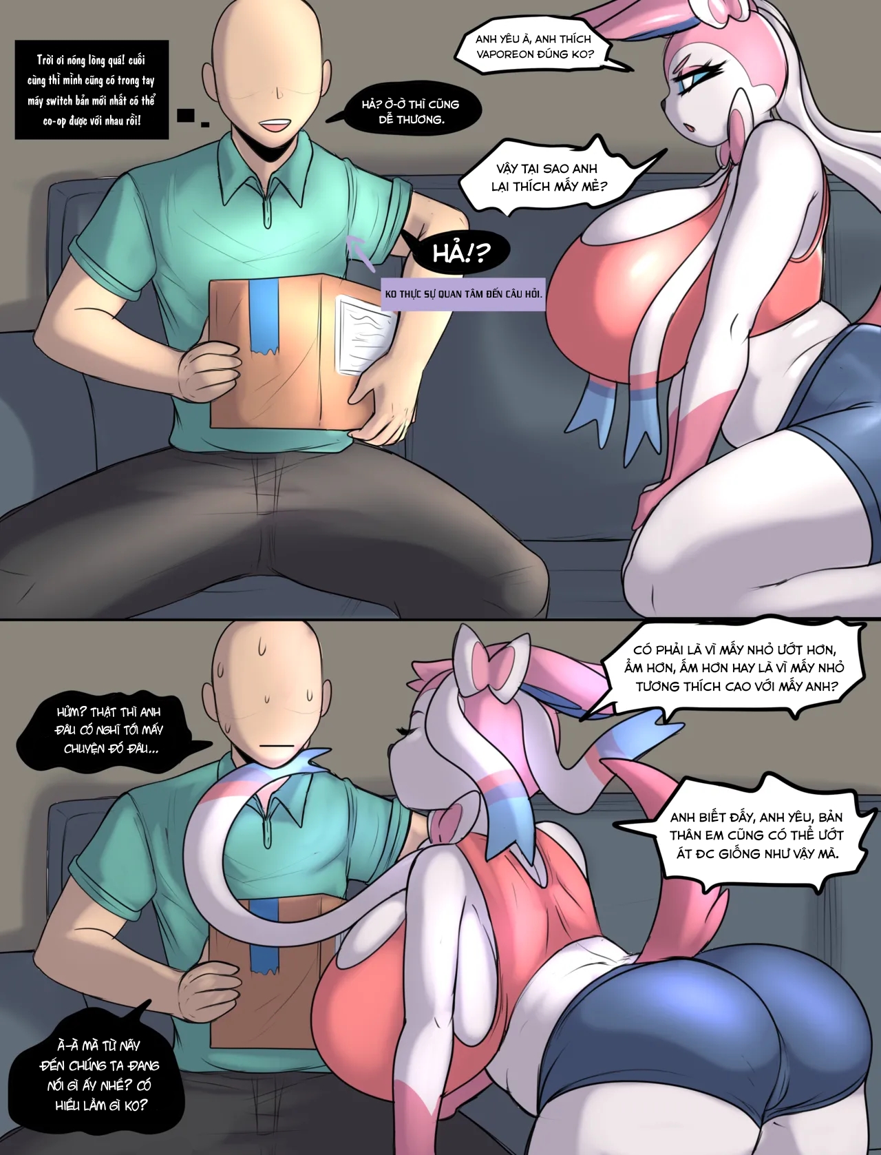 HentaiVN.net - Ảnh 3 - Ghen tuông là cẩm nang sinh tồn của Yandere - Chap 1