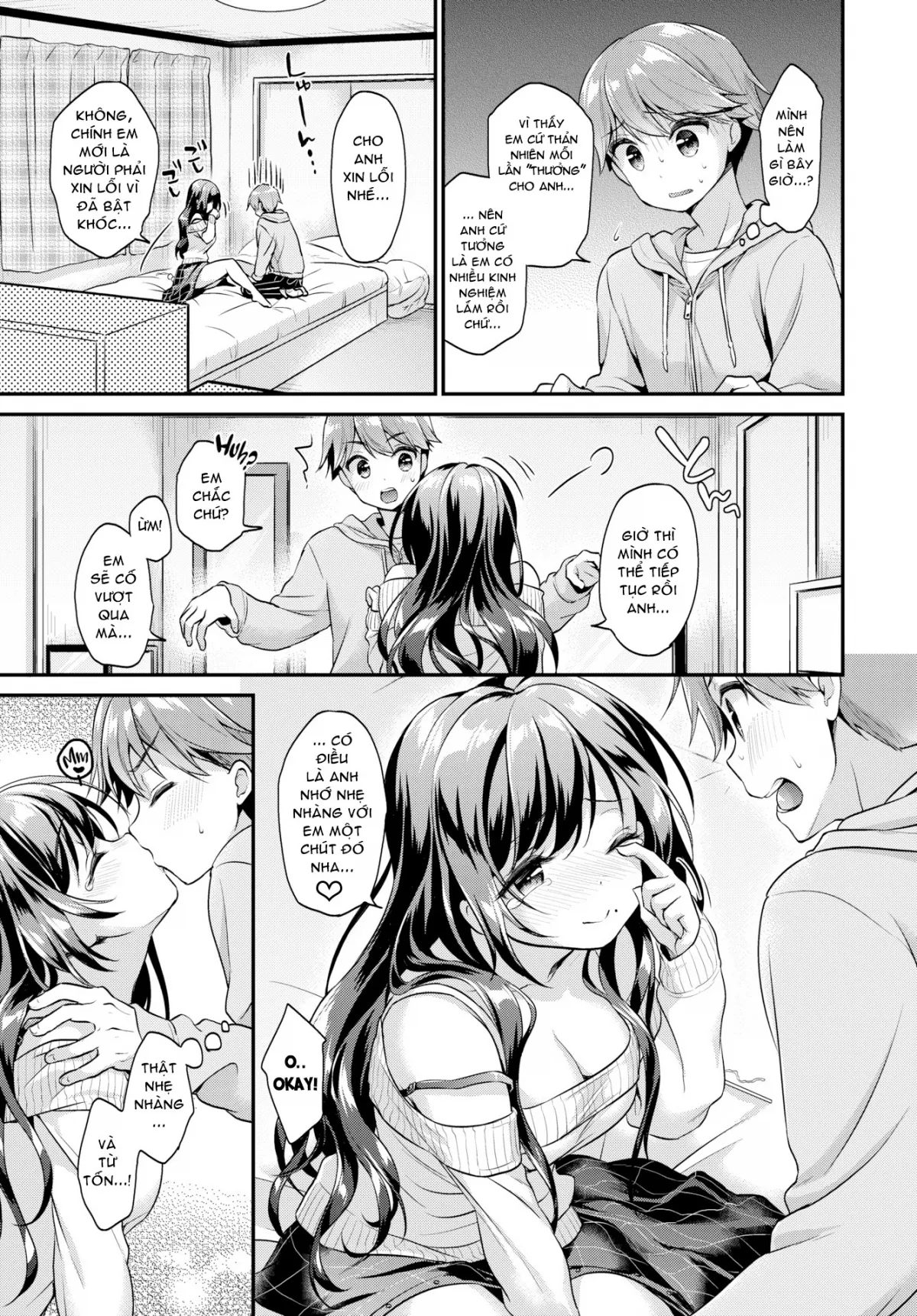 HentaiVN.net - Ảnh 12 - Older Girlfriend - Chap 1