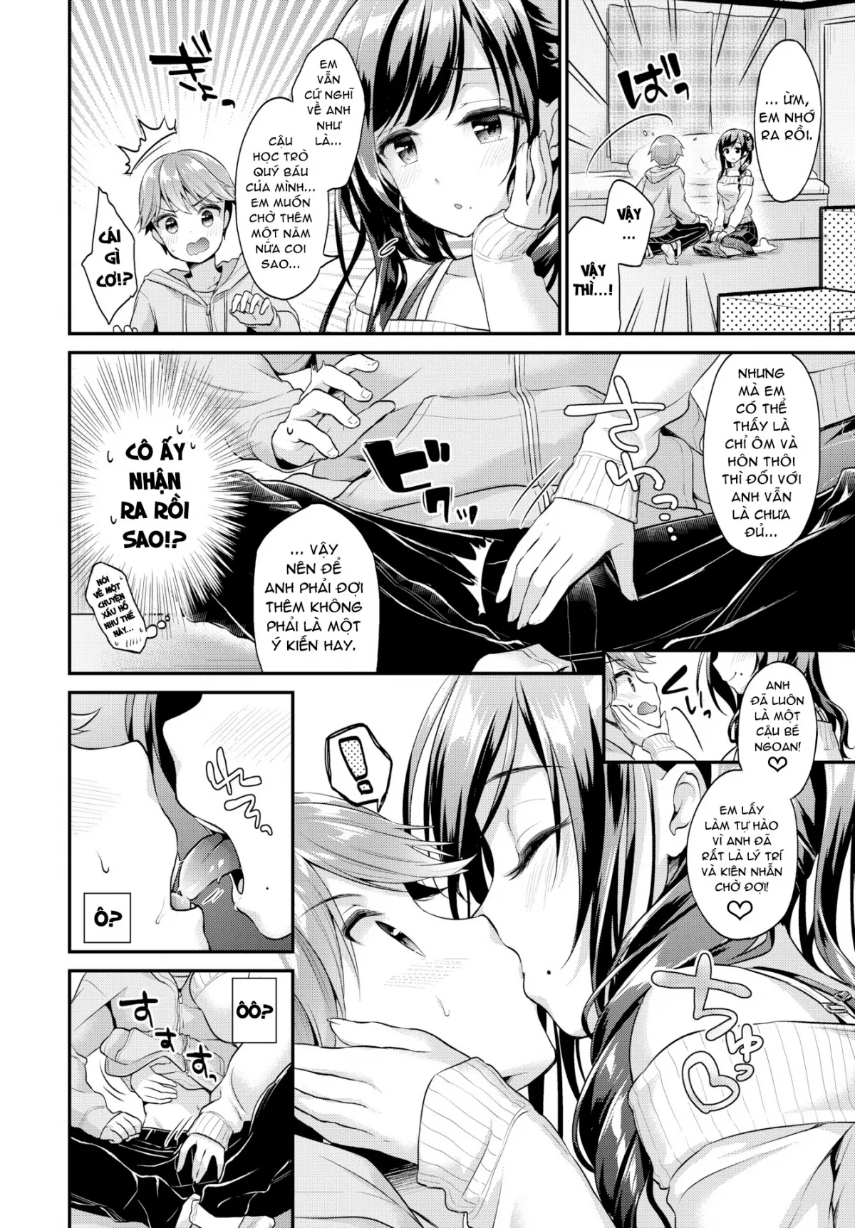 HentaiVN.net - Ảnh 5 - Older Girlfriend - Chap 1