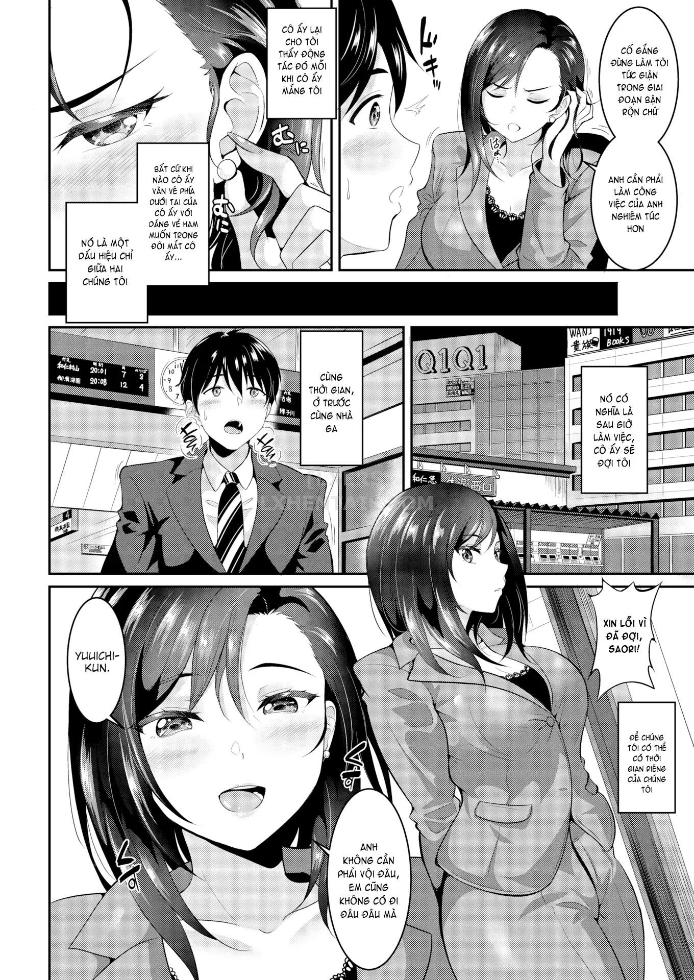 HentaiVN.net - Ảnh 3 - Their Alone Time [Comic Shitsurakuten 2019-06] - Chap 1