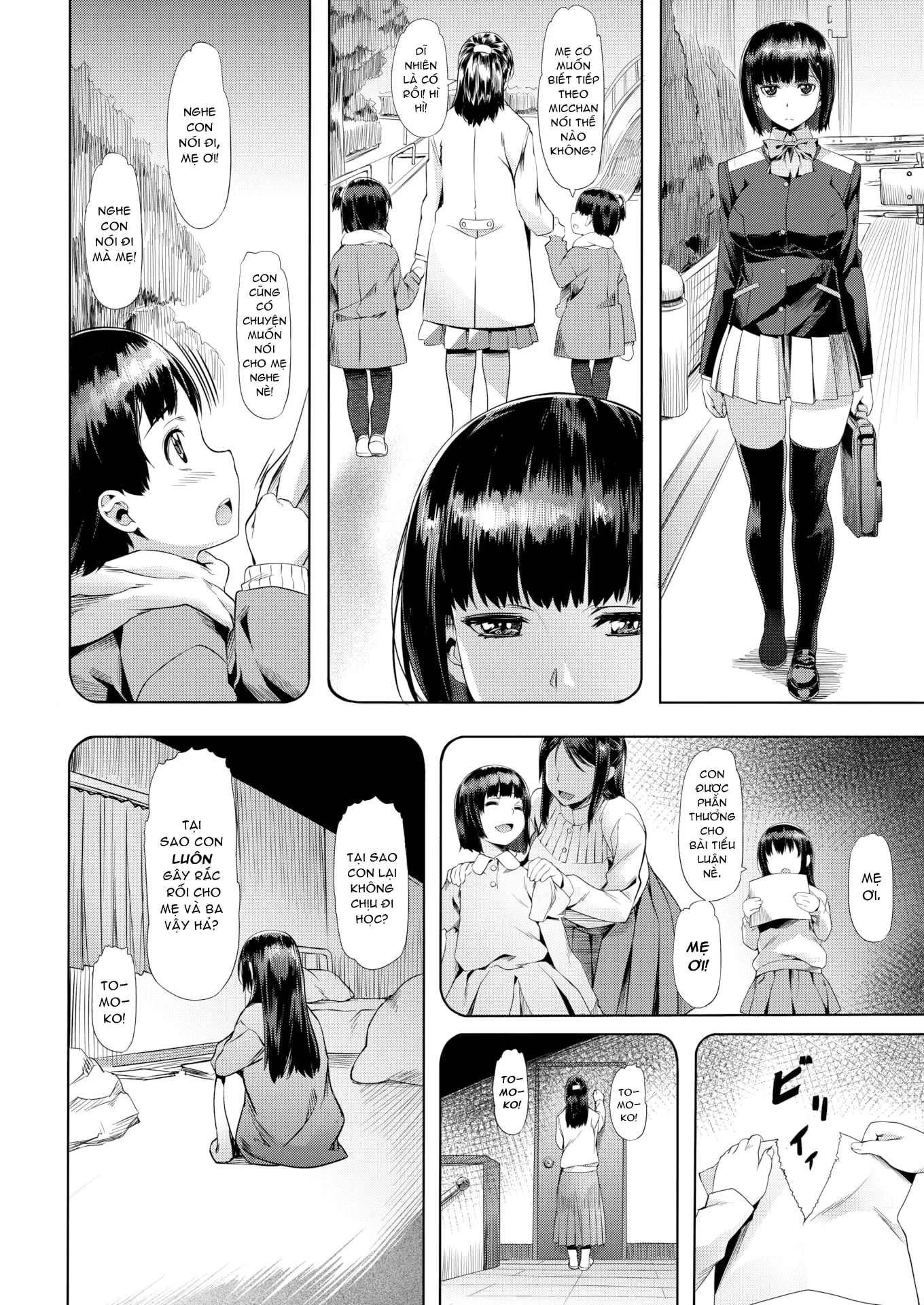 HentaiVN.net - Ảnh 7 - Vầng Trăng Tàn Nhuốm Màu Hoen Ố [Dark Gray Moon] - Chap 1