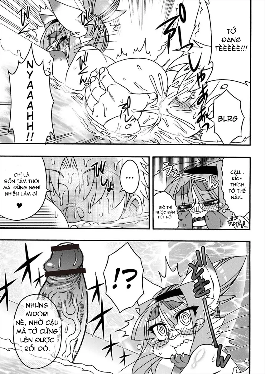 HentaiVN.net - Ảnh 9 - Midori's Neko Kano [Cat With Benefit] - Chap 2