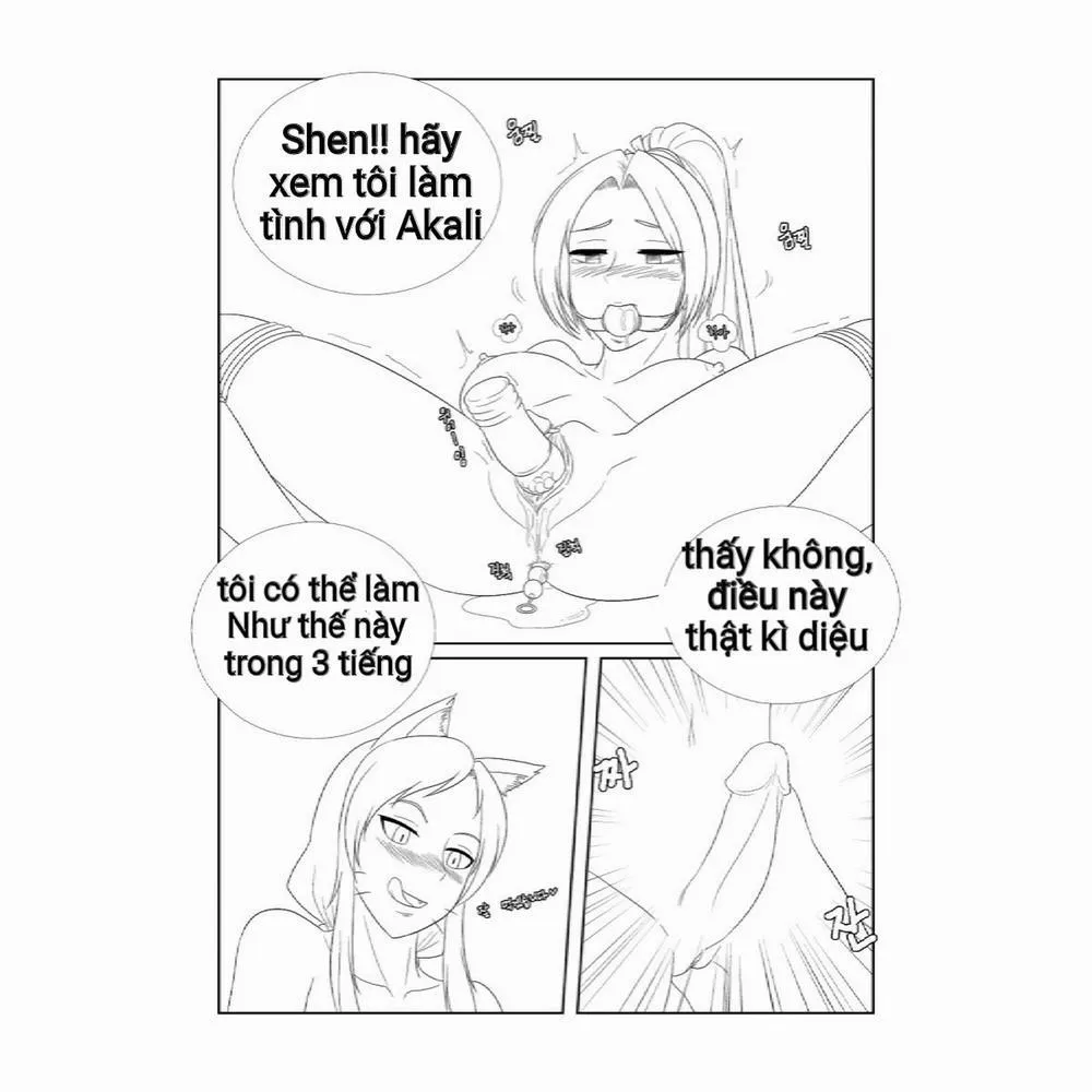 HentaiVN.net - Ảnh 10 - Please Help Me Mr.Shen 1-2-3 (League of Legends) - Chap 2