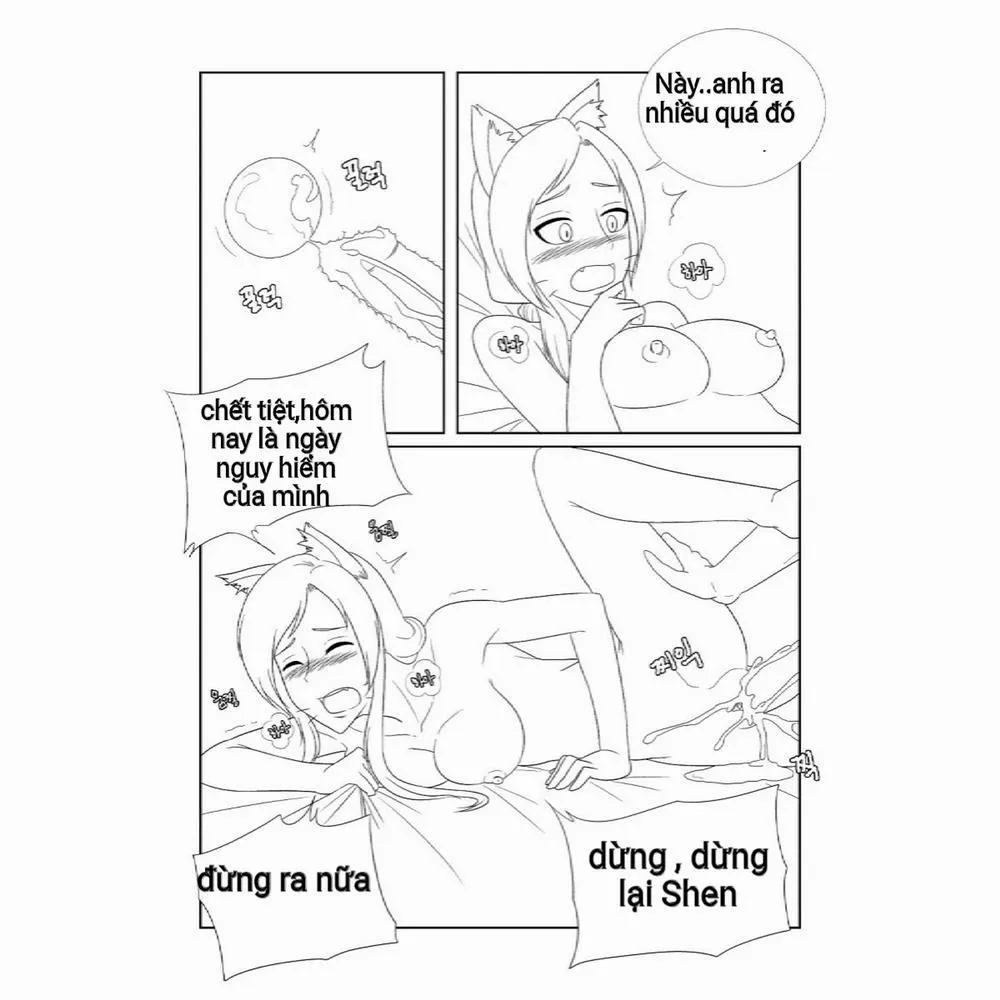 HentaiVN.net - Ảnh 32 - Please Help Me Mr.Shen 1-2-3 (League of Legends) - Chap 2