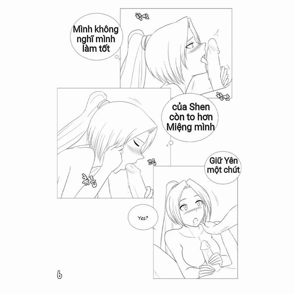 HentaiVN.net - Ảnh 7 - Please Help Me Mr.Shen 1-2-3 (League of Legends) - Chap 3