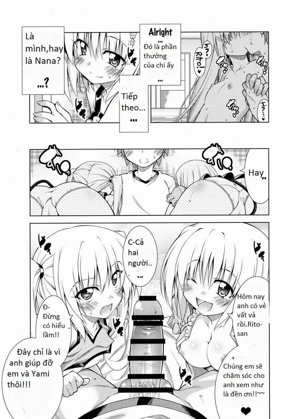 HentaiVN.net - Ảnh 15 - Rito-San No Harem Seikatsu 4 (To Love-Ru) - Chap 1