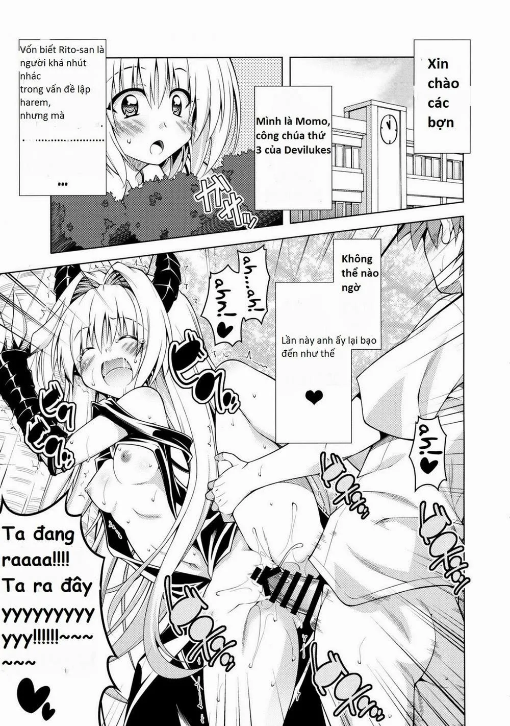 HentaiVN.net - Ảnh 3 - Rito-San No Harem Seikatsu 4 (To Love-Ru) - Chap 1