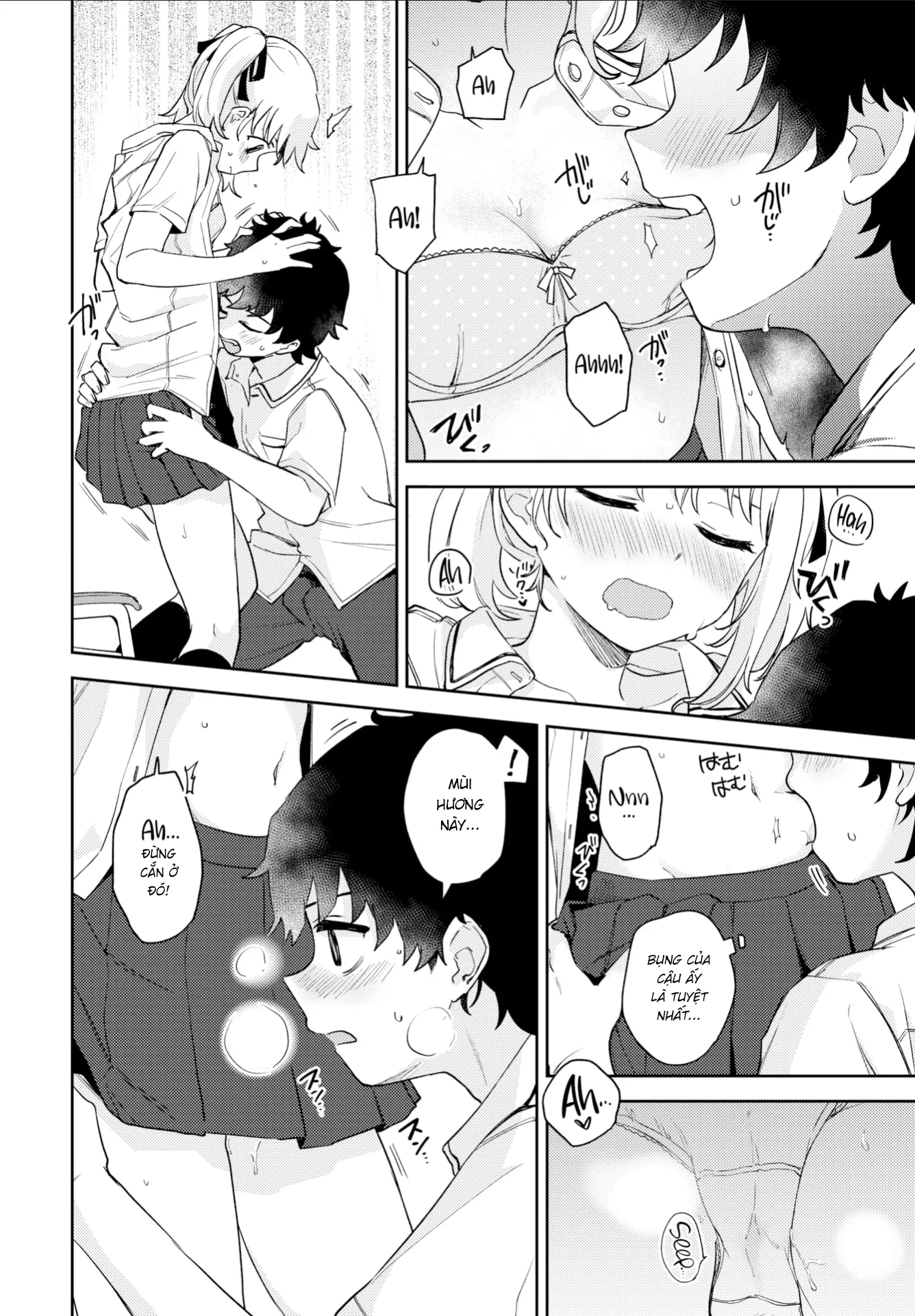 HentaiVN.net - Ảnh 10 - Tật cắn bút ư!? Khỏi lo! Đã có cách! [How Do You Correct Bad Chewing Habits?] - Chap 1