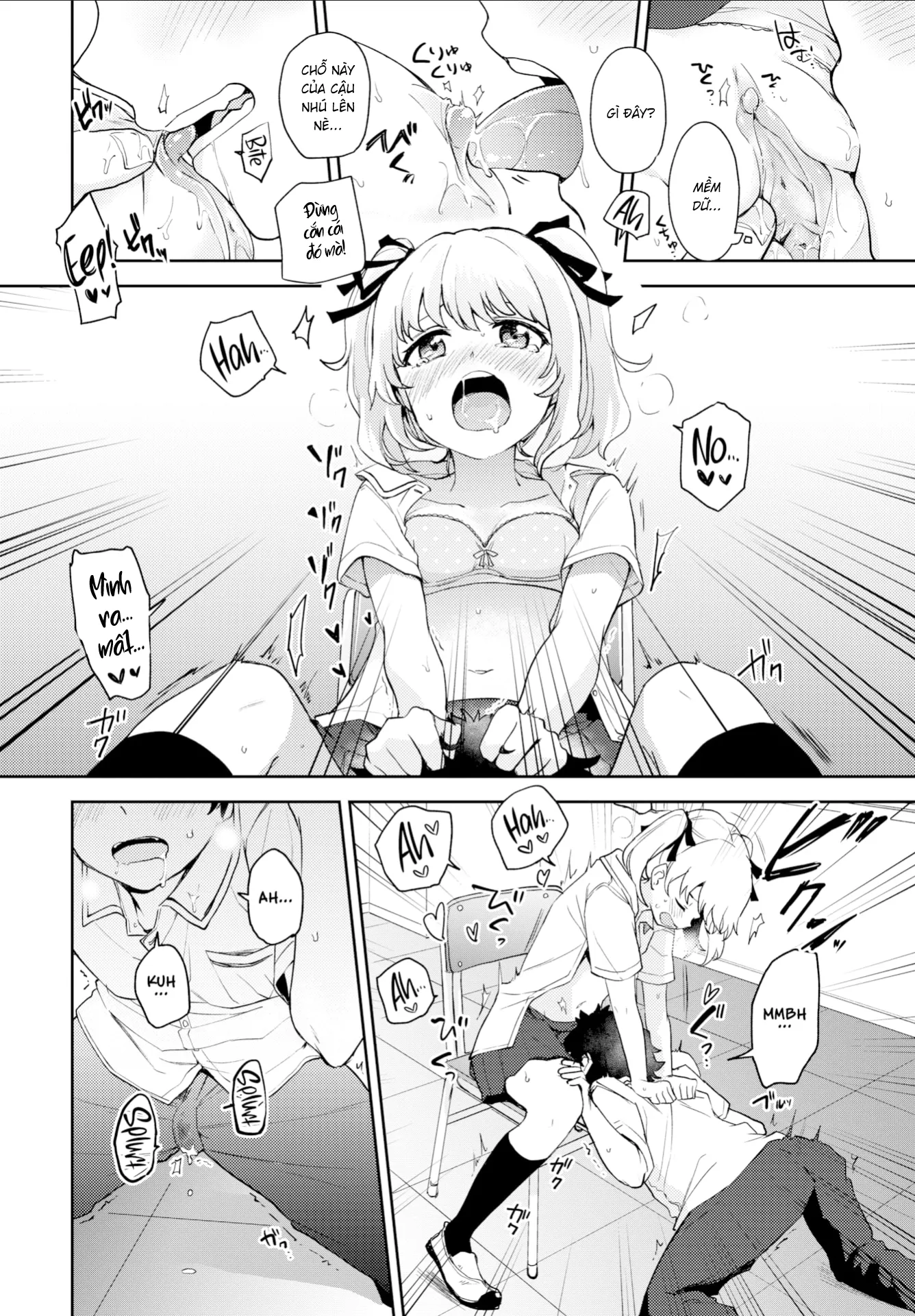 HentaiVN.net - Ảnh 12 - Tật cắn bút ư!? Khỏi lo! Đã có cách! [How Do You Correct Bad Chewing Habits?] - Chap 1