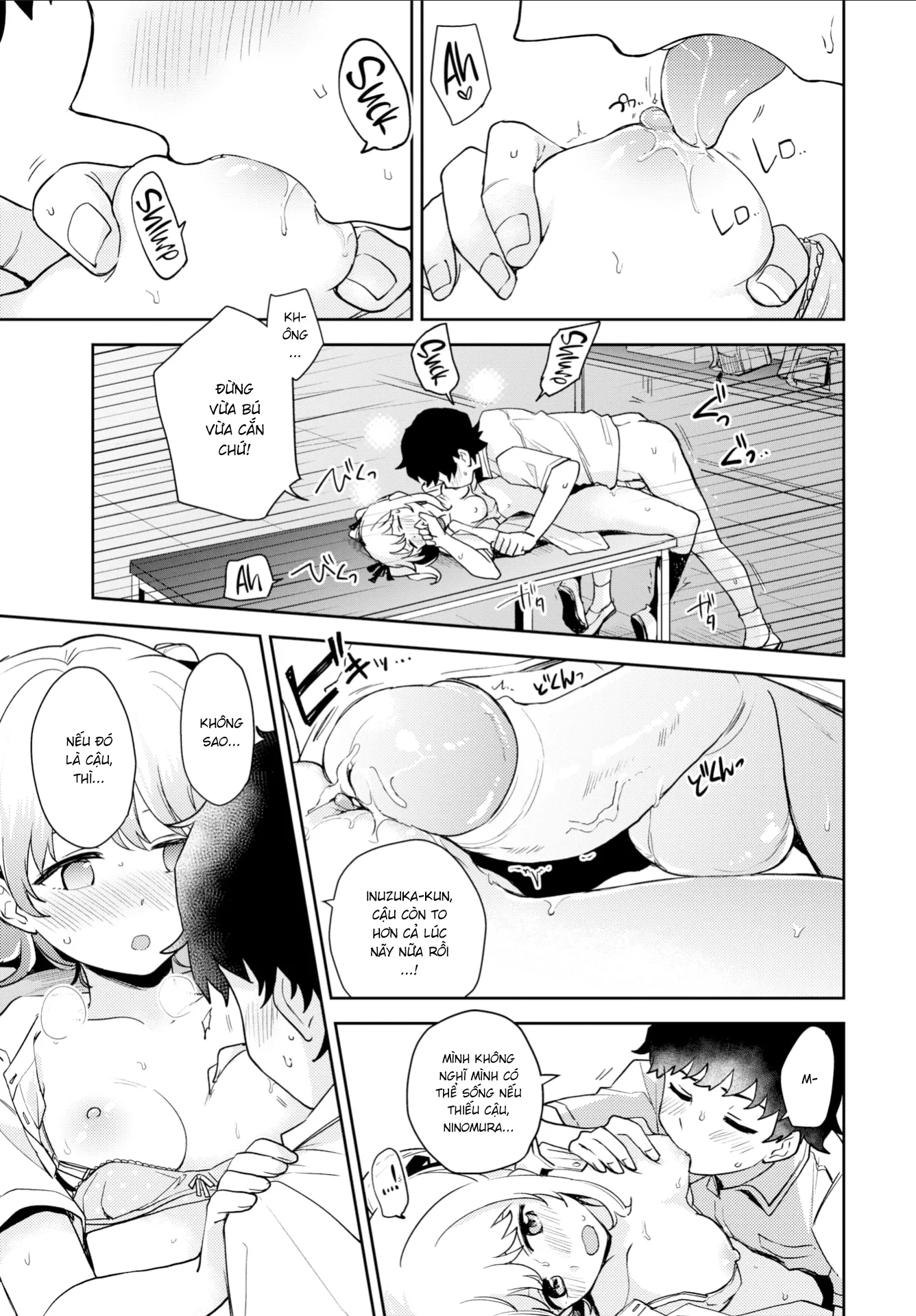 HentaiVN.net - Ảnh 15 - Tật cắn bút ư!? Khỏi lo! Đã có cách! [How Do You Correct Bad Chewing Habits?] - Chap 1