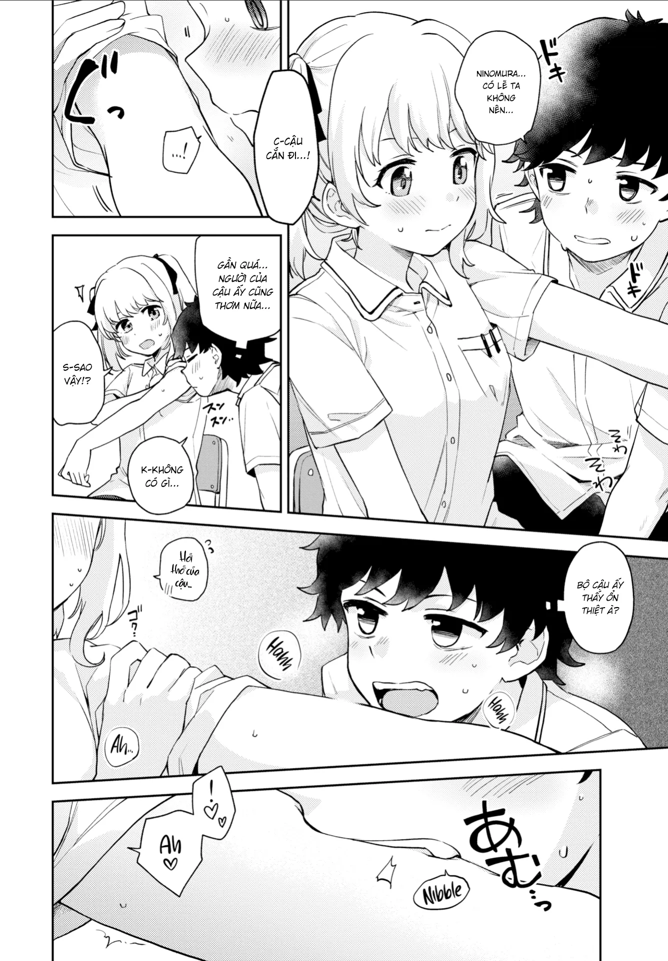 HentaiVN.net - Ảnh 4 - Tật cắn bút ư!? Khỏi lo! Đã có cách! [How Do You Correct Bad Chewing Habits?] - Chap 1