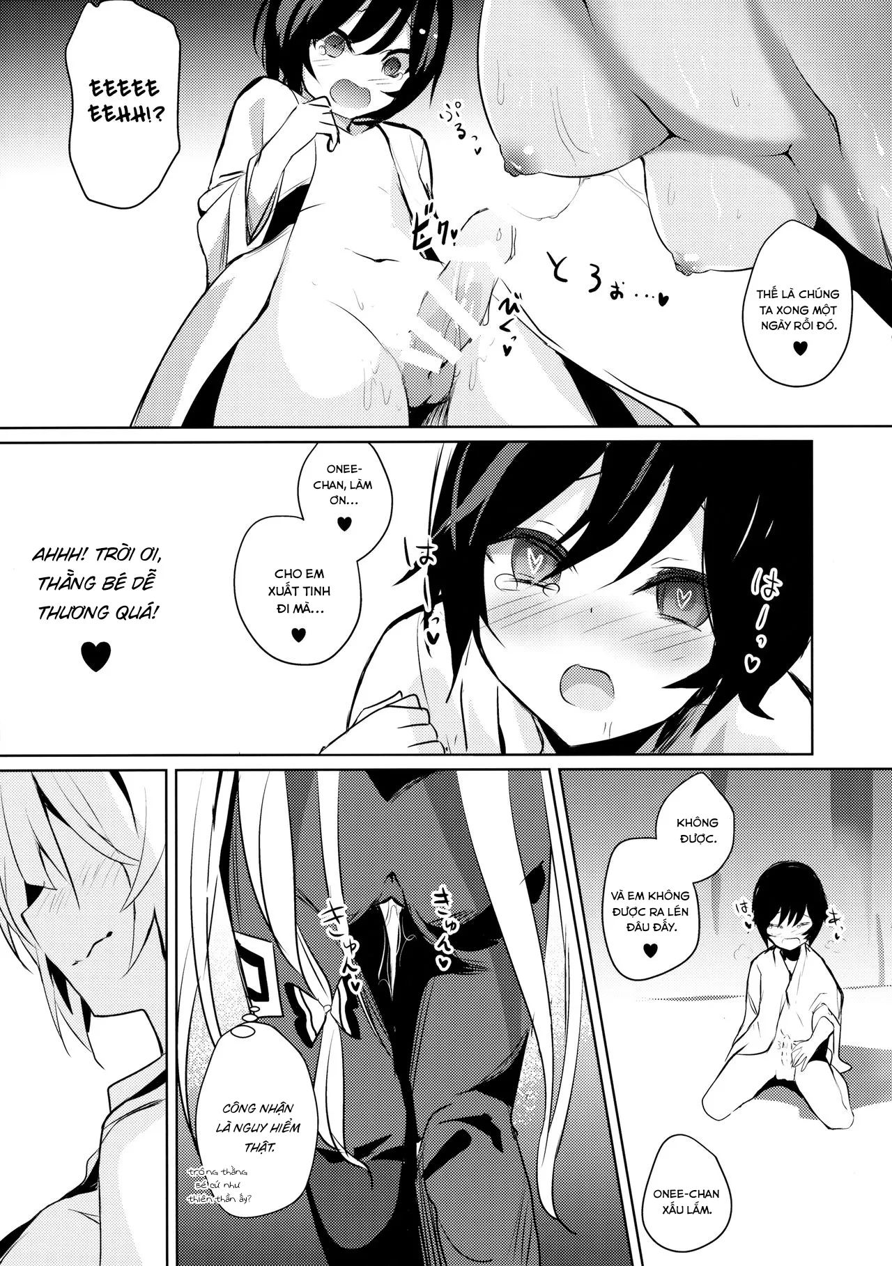 HentaiVN.net - Ảnh 9 - Chị Mokou và shota 3 (Touhou Project) [Mokou Onee-chan to Shota ga Ecchi Suru Hon 3 (Touhou Project)] - Chap 1