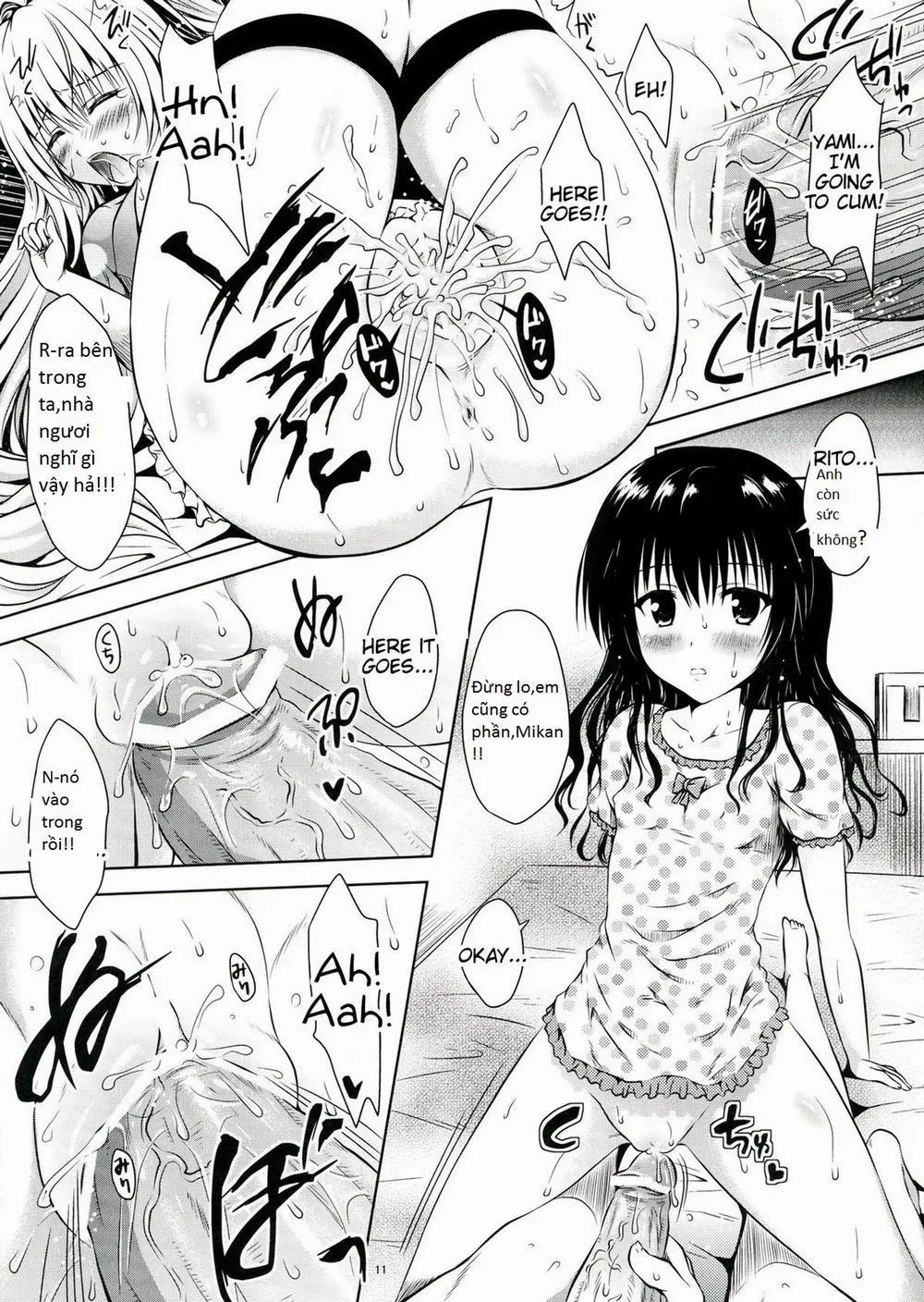 HentaiVN.net - Ảnh 11 - LoLOVE-Ru Darkness (To Love-Ru) - Chap 1