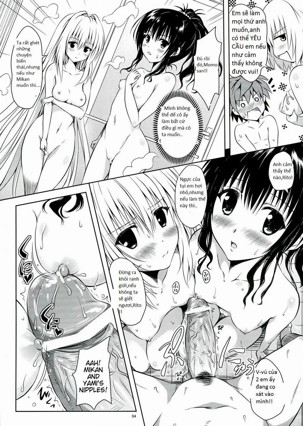 HentaiVN.net - Ảnh 4 - LoLOVE-Ru Darkness (To Love-Ru) - Chap 1