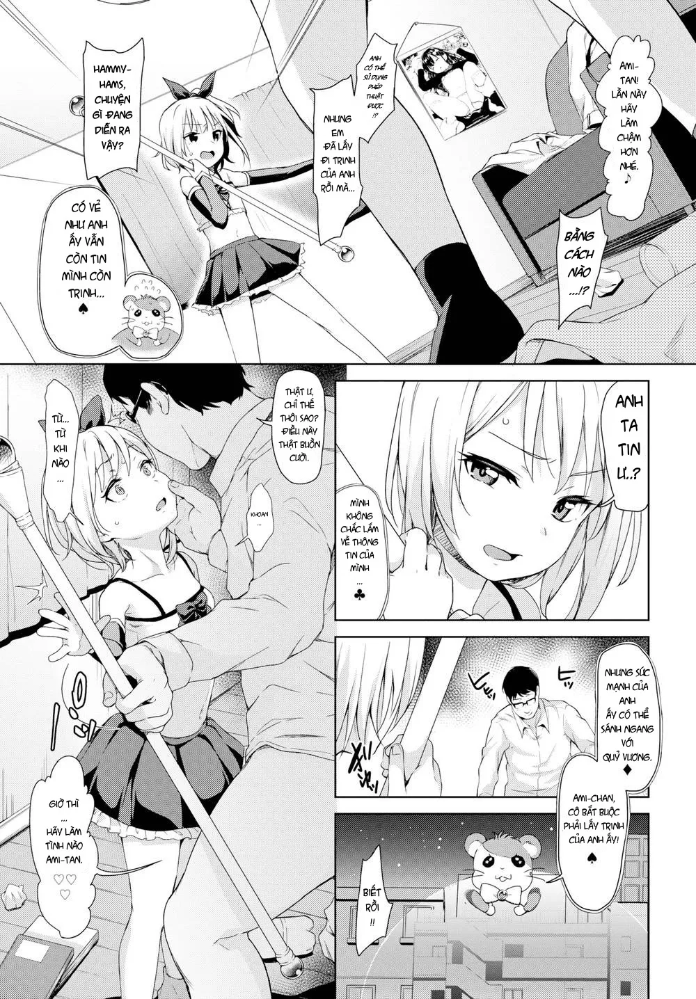HentaiVN.net - Ảnh 8 - A Magical Girl's Job [A Magical Girls Job; A Magical Girl Job] - Chap 1