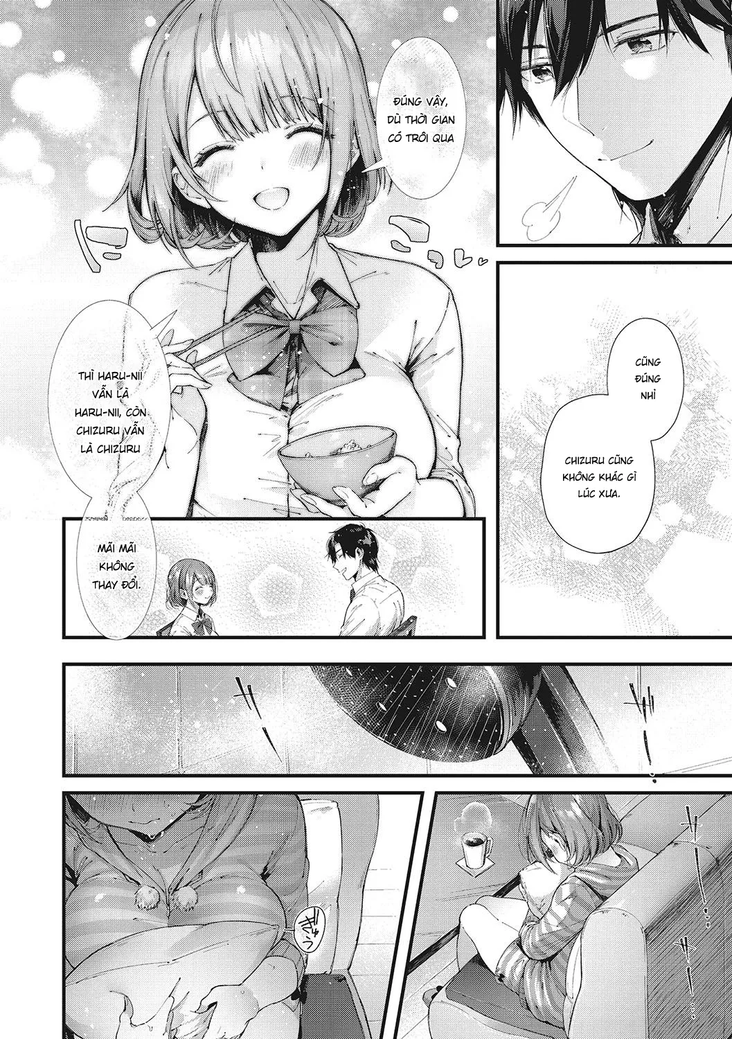 HentaiVN.net - Ảnh 5 - Bữa ăn tình yêu từ nàng thanh mai damdang [Teryouri to Koigokoro] - Chap 1