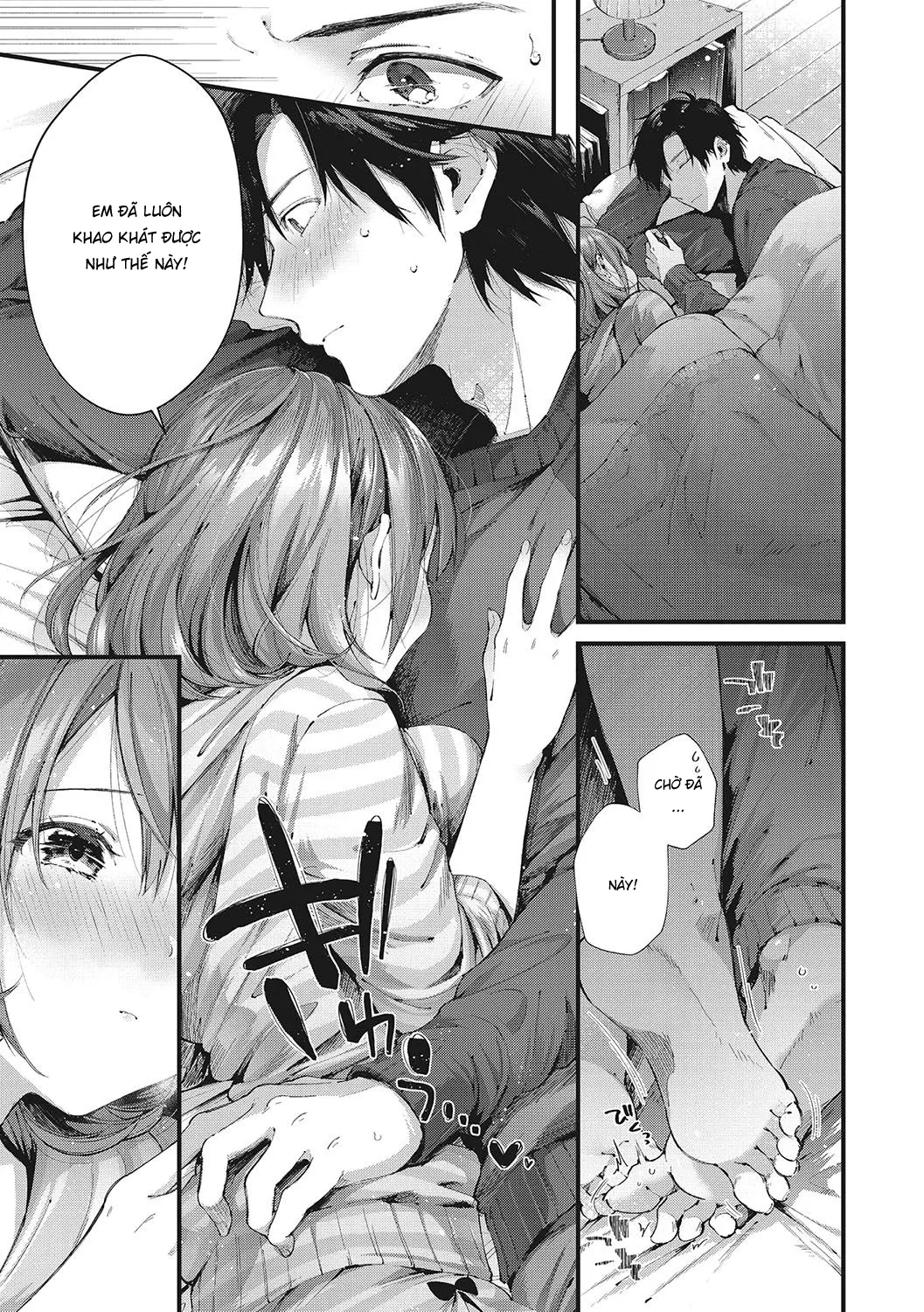 HentaiVN.net - Ảnh 8 - Bữa ăn tình yêu từ nàng thanh mai damdang [Teryouri to Koigokoro] - Chap 1