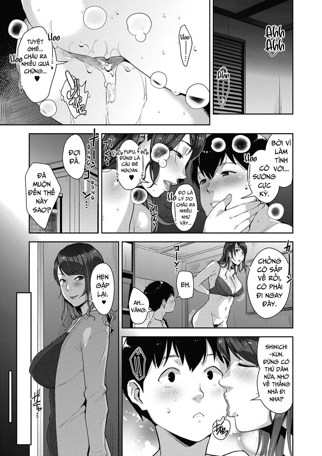 HentaiVN.net - Ảnh 21 - Nơi nhạy cảm [Binkan Na Tokoro; Sensitive Place] - Chap 1