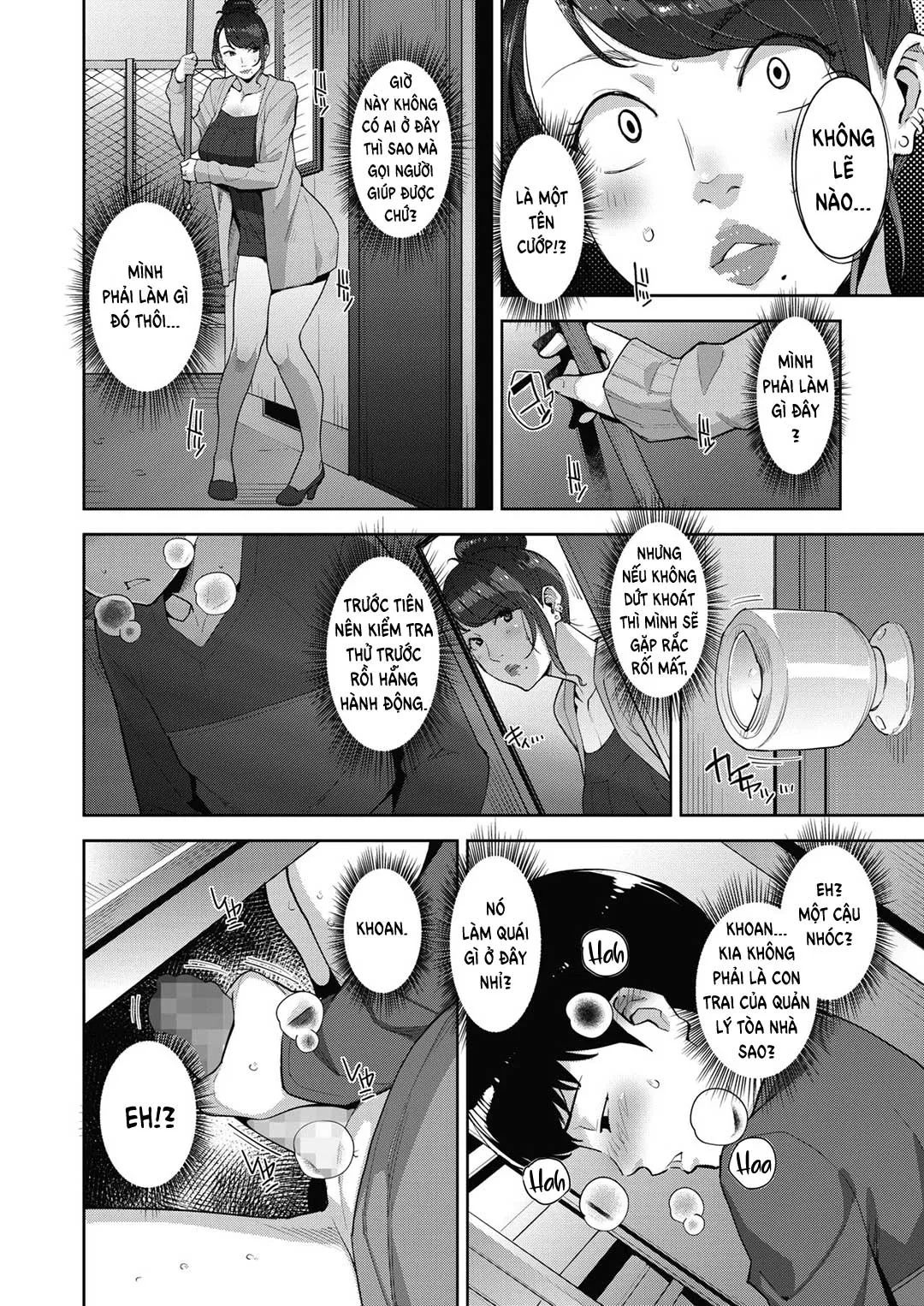 HentaiVN.net - Ảnh 5 - Nơi nhạy cảm [Binkan Na Tokoro; Sensitive Place] - Chap 1