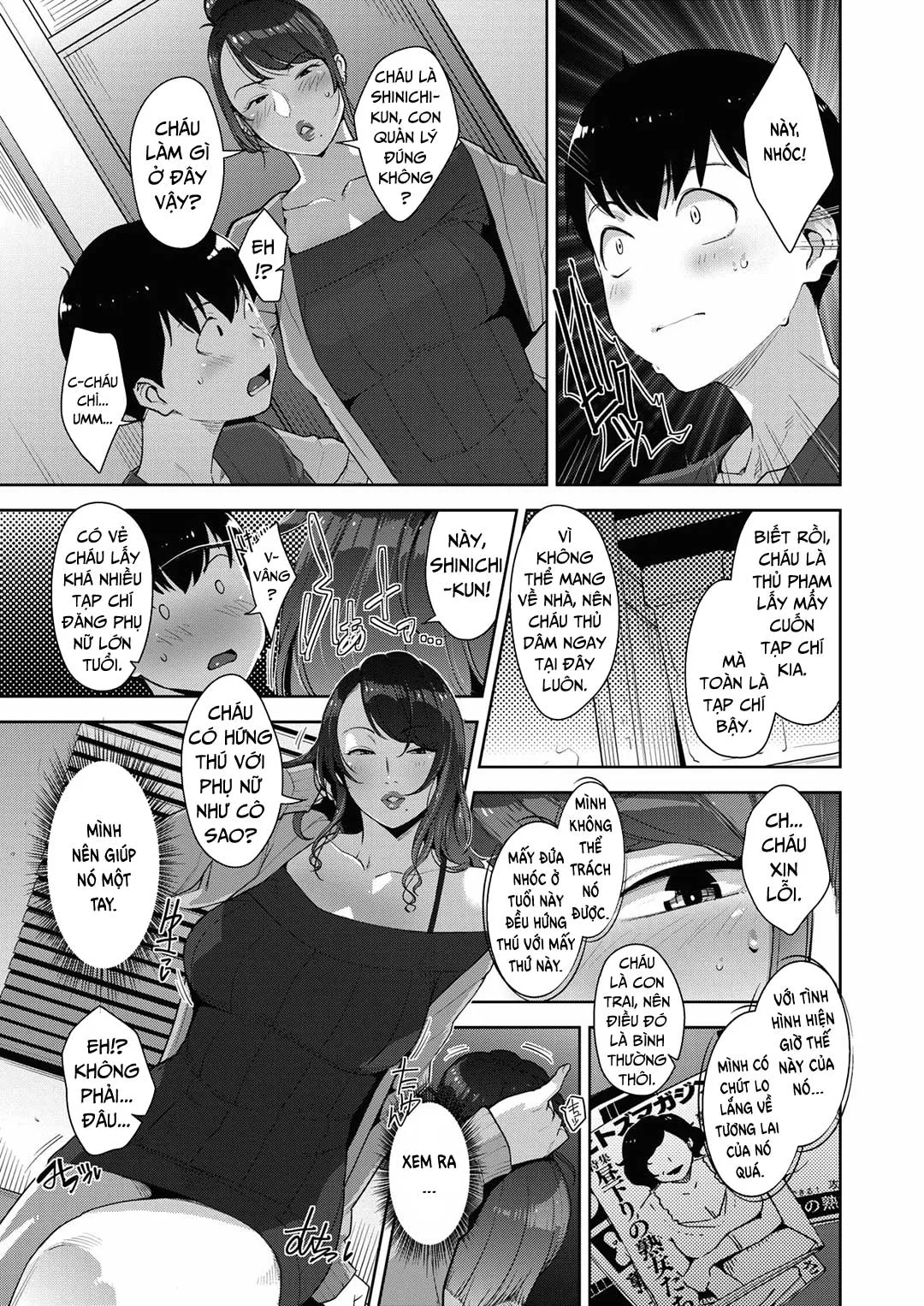 HentaiVN.net - Ảnh 6 - Nơi nhạy cảm [Binkan Na Tokoro; Sensitive Place] - Chap 1