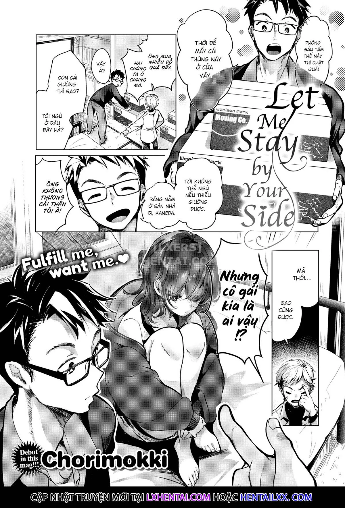 HentaiVN.net - Ảnh 3 - Let Me Stay by Your Side [Comic Kairakuten 2021-03] - Chap 1