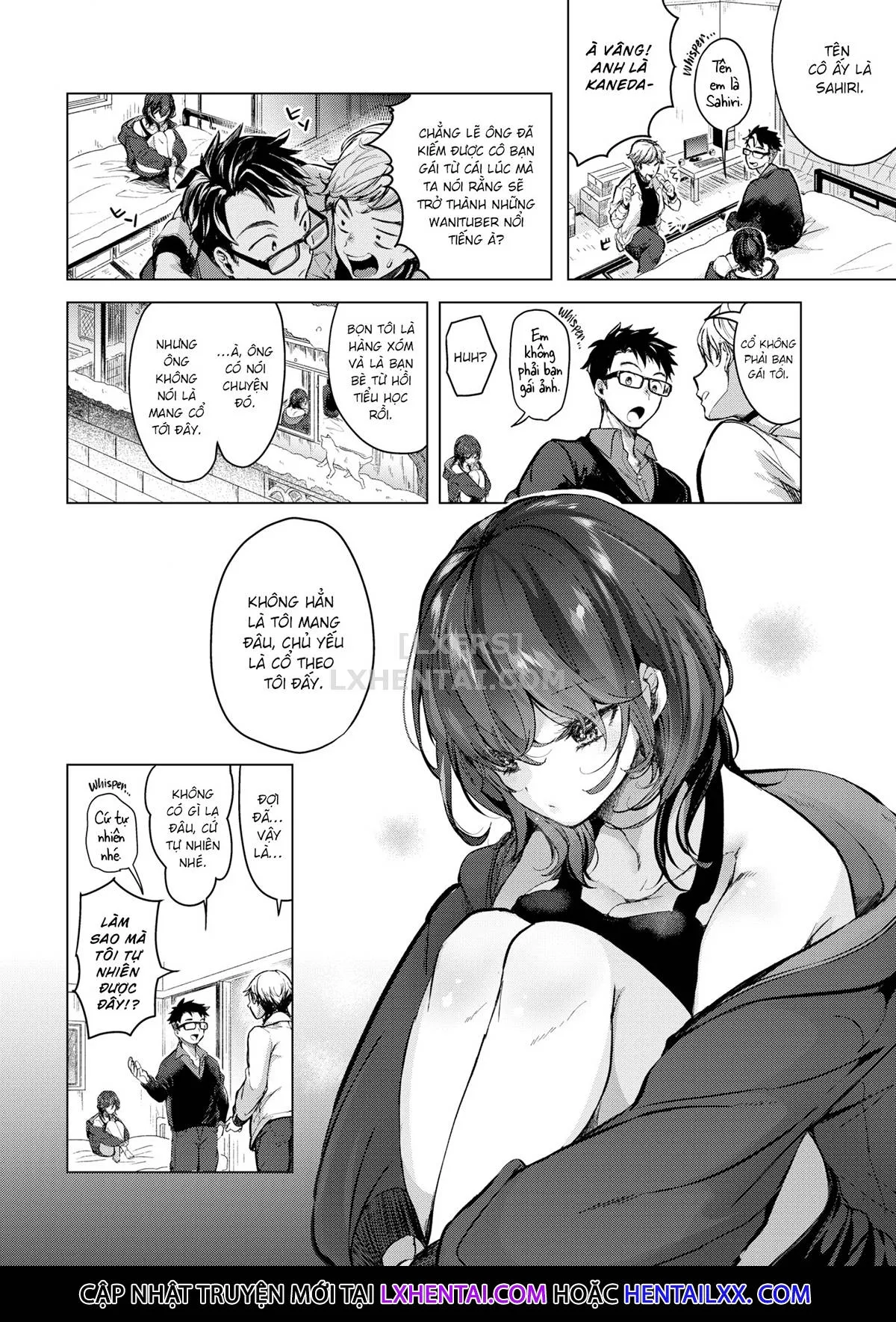 HentaiVN.net - Ảnh 4 - Let Me Stay by Your Side [Comic Kairakuten 2021-03] - Chap 1