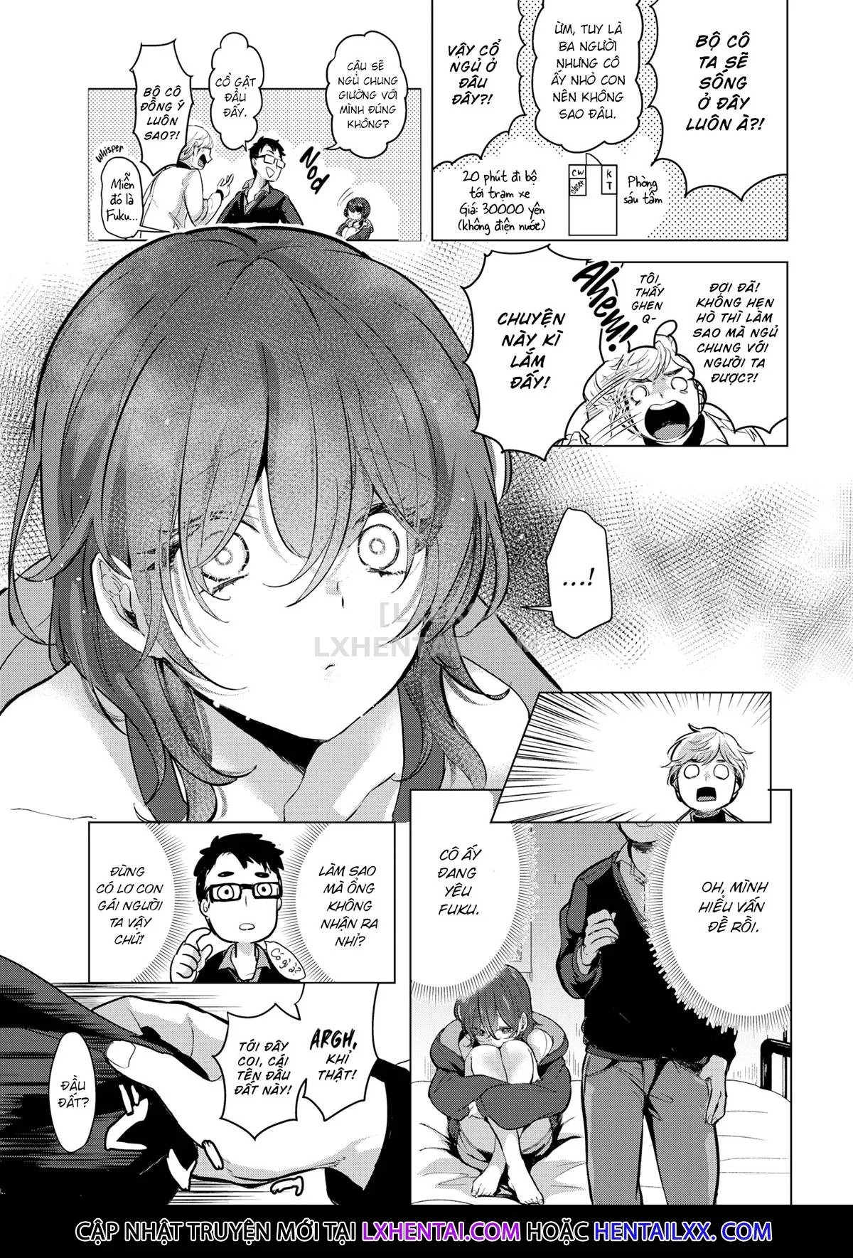 HentaiVN.net - Ảnh 5 - Let Me Stay by Your Side [Comic Kairakuten 2021-03] - Chap 1