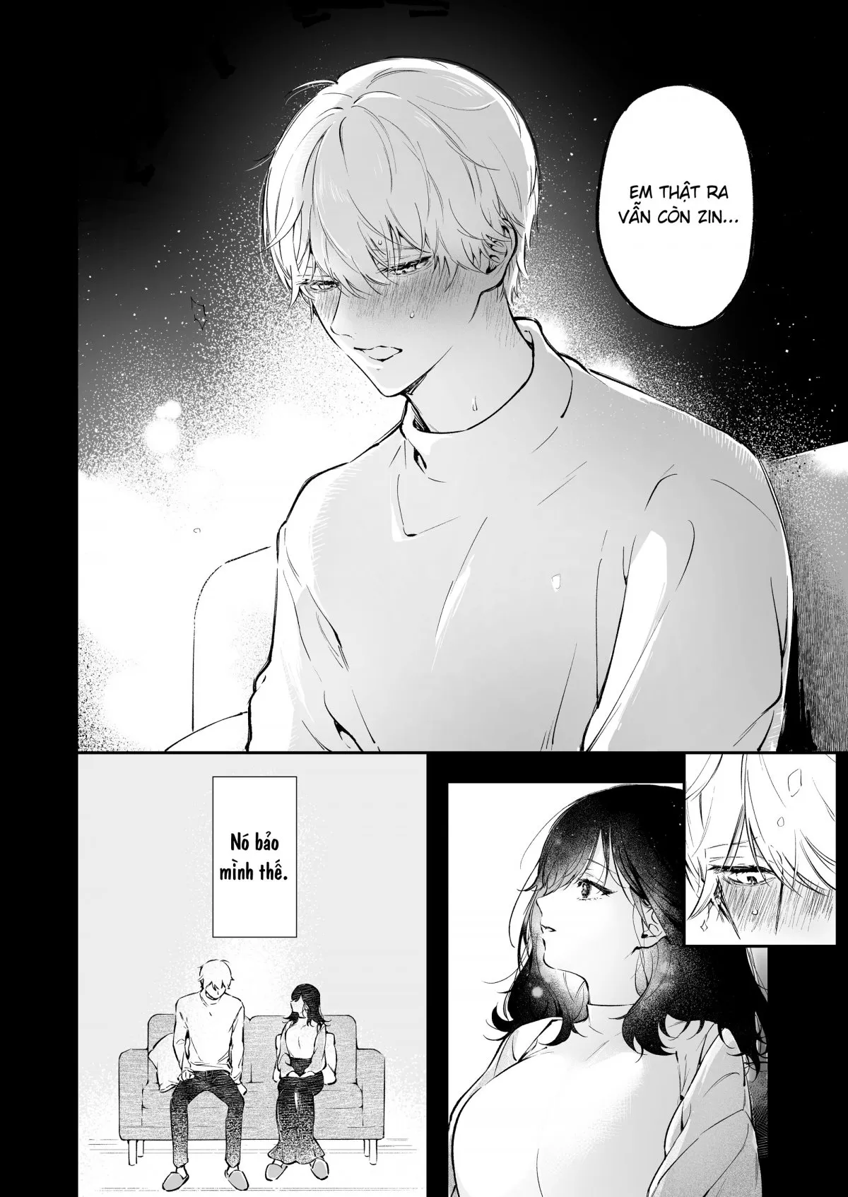 HentaiVN.net - Ảnh 3 - Tôi muốn lấy đi lần đầu của Narumi [Narumi Hikaru no Hajimete wo Tabetai] - Chap 1