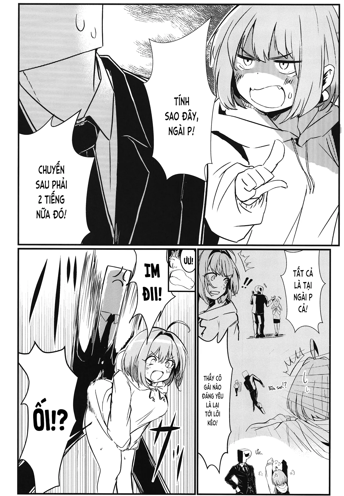 HentaiVN.net - Ảnh 4 - Khi phải quản lý Yumemi Riamu thì đến ngài P cũng chẳng chịu nổi (THE IDOLM@STER CINDERELLA GIRLS) [P-sama datte Yumemi Riamu no Tantou nara Gaman nante Dekinai (THE IDOLM@STER CINDERELLA GIRLS); Pサマだって夢見りあむの担当なら我慢なんてできない (アイドルマスター シンデレラガールズ)] - Chap 1