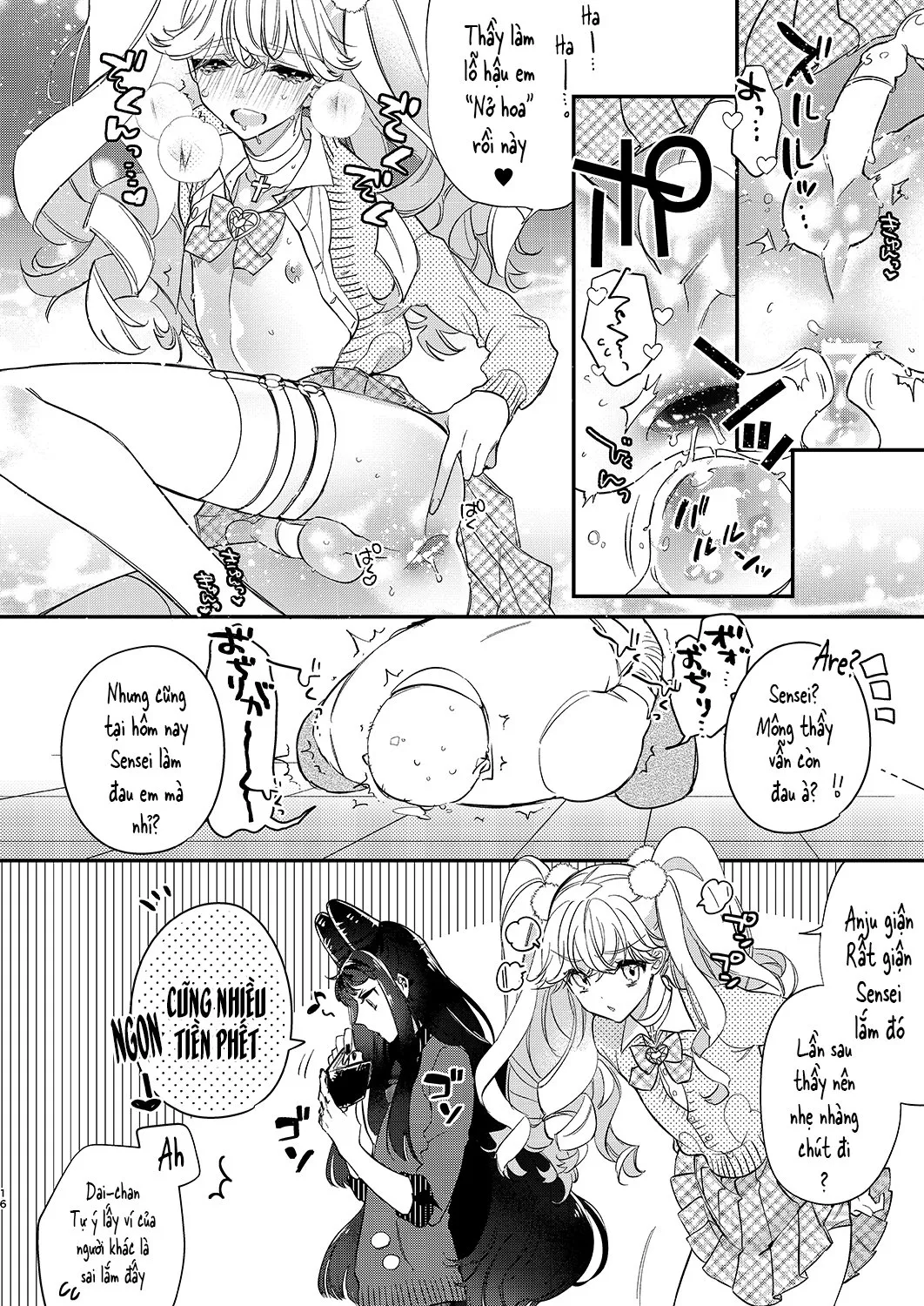 HentaiVN.net - Ảnh 13 - Ranh giới thiên thần và ác quỷ quá mỏng manh [Tenshi to Akuma wa Kamihitoe, 天使と悪魔は紙一重] - Chap 1