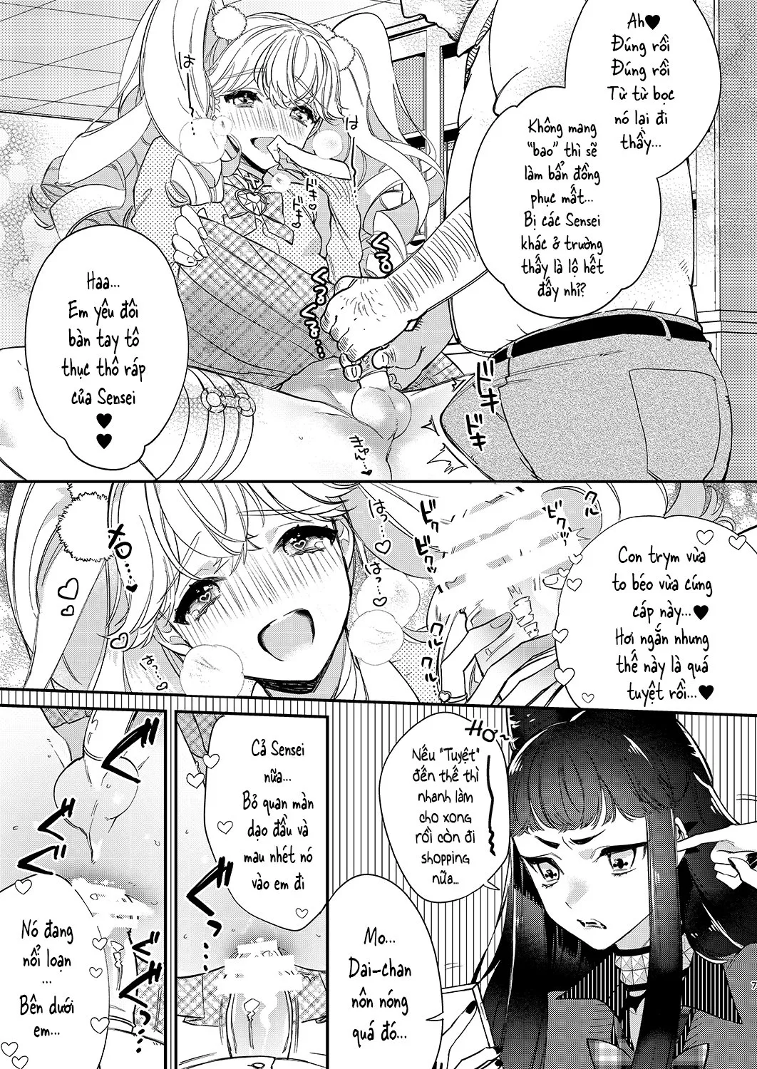 HentaiVN.net - Ảnh 5 - Ranh giới thiên thần và ác quỷ quá mỏng manh [Tenshi to Akuma wa Kamihitoe, 天使と悪魔は紙一重] - Chap 1