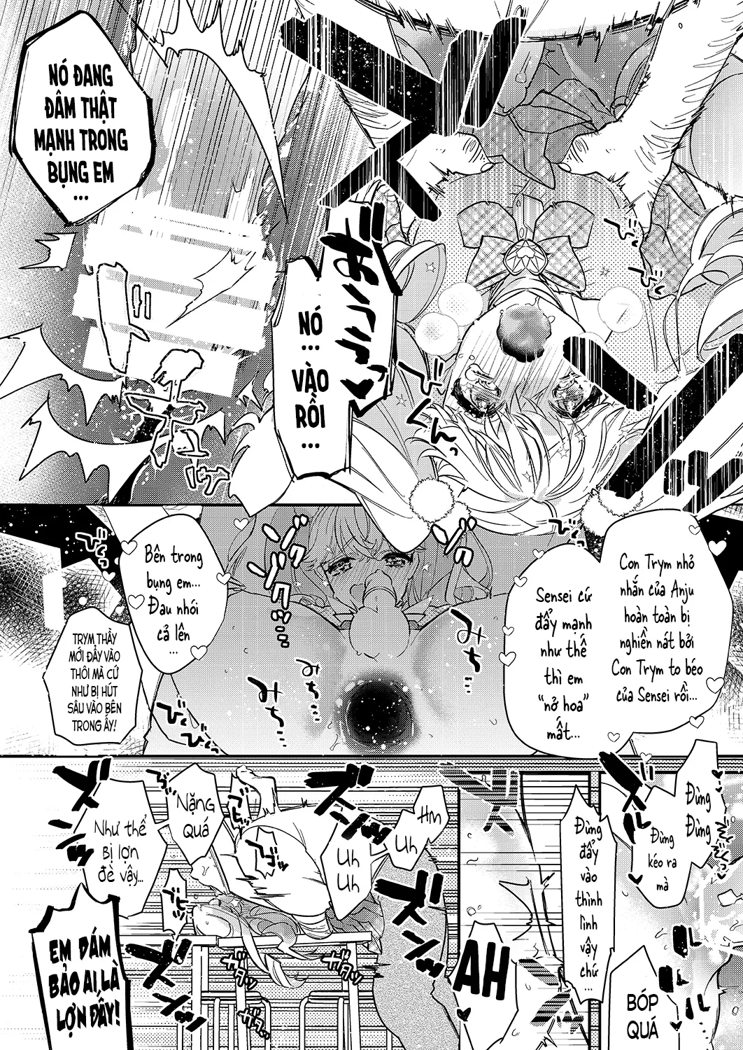 HentaiVN.net - Ảnh 6 - Ranh giới thiên thần và ác quỷ quá mỏng manh [Tenshi to Akuma wa Kamihitoe, 天使と悪魔は紙一重] - Chap 1