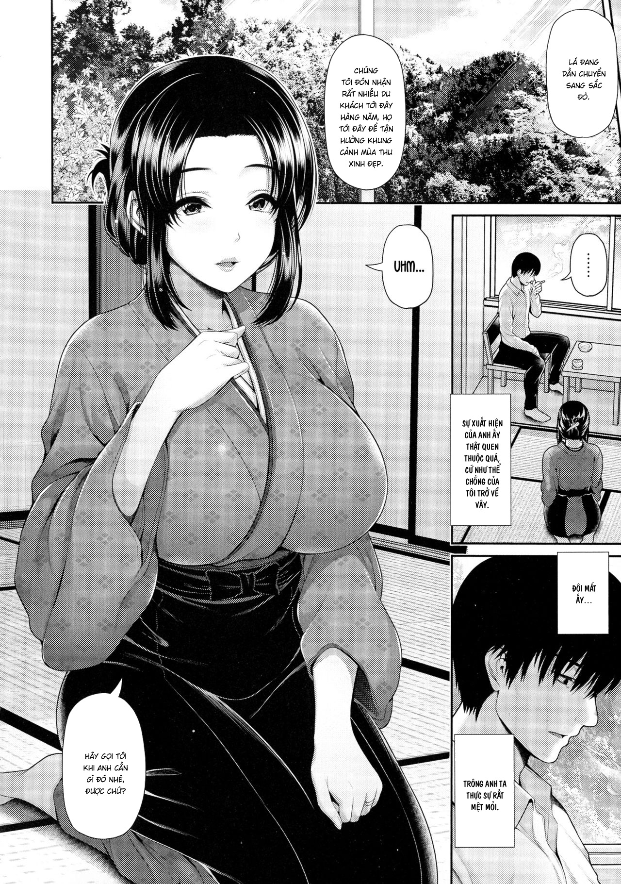 HentaiVN.net - Ảnh 4 - Quán trọ ánh trăng [Tsukiyo no Hatago ; Moonlight Inn ;月夜の旅籠] - Chap 1
