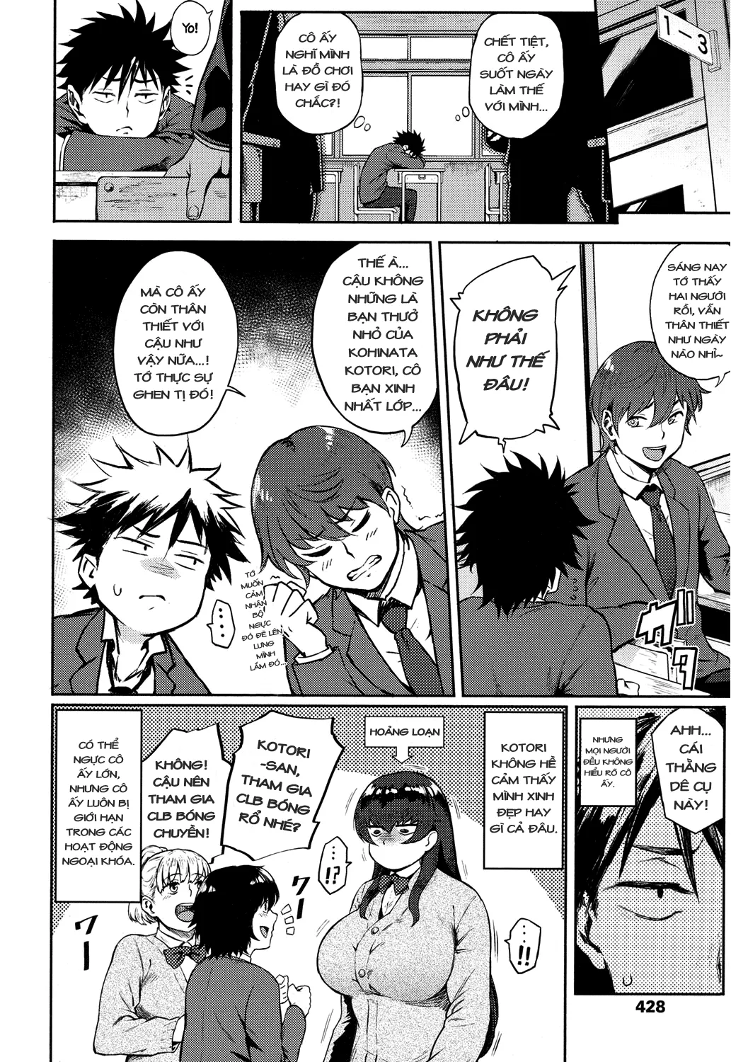 HentaiVN.net - Ảnh 3 - Dekoboko na Koi [Unbalanced Love] - Chap 1