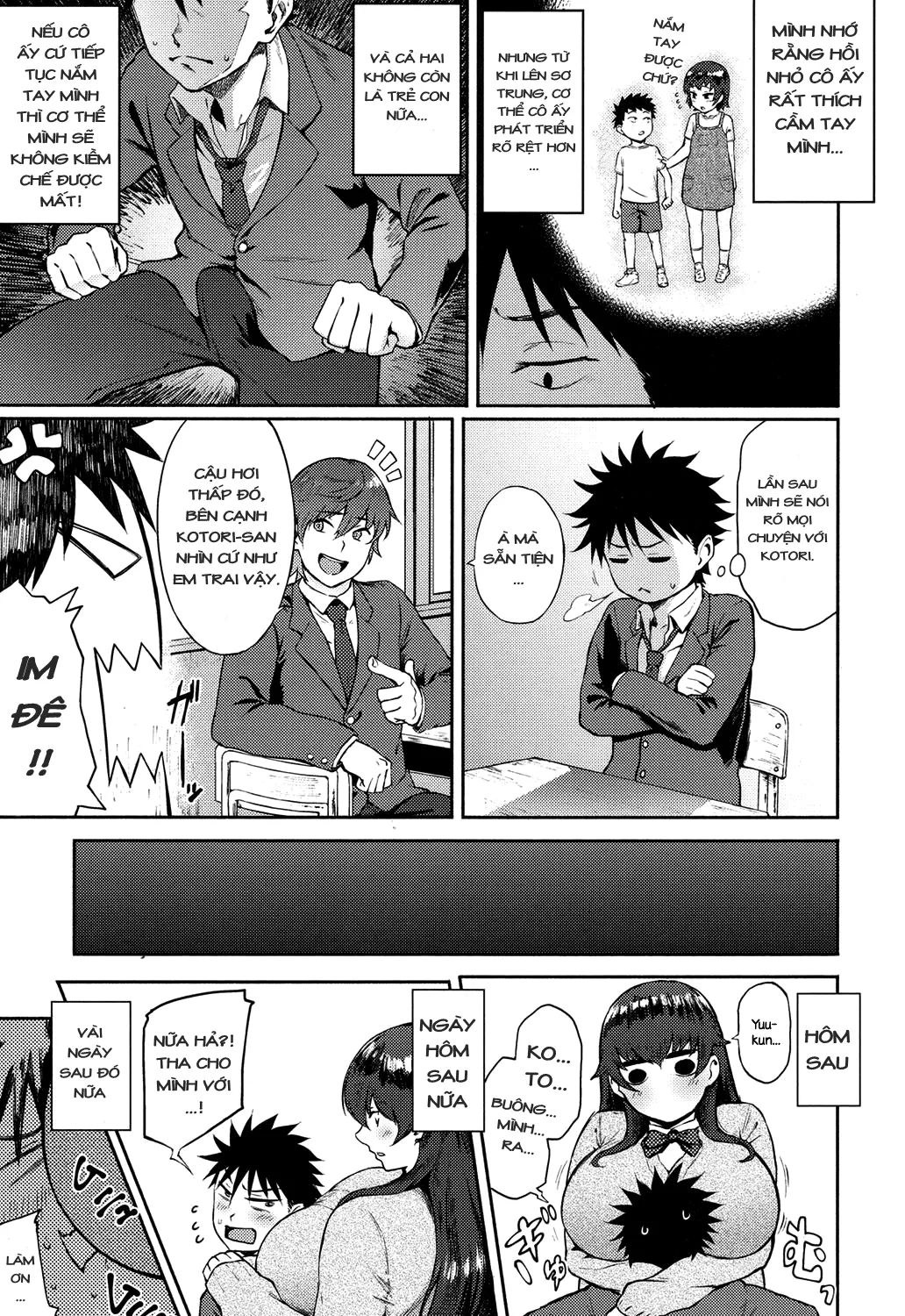HentaiVN.net - Ảnh 4 - Dekoboko na Koi [Unbalanced Love] - Chap 1