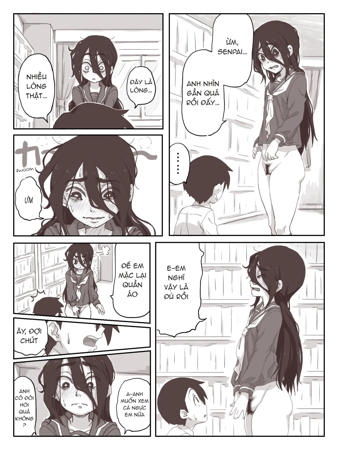HentaiVN.net - Ảnh 16 - Senpai, hãy ra trên tay em [Senpai, Te ni Dashite Kudasai!] - Chap 1