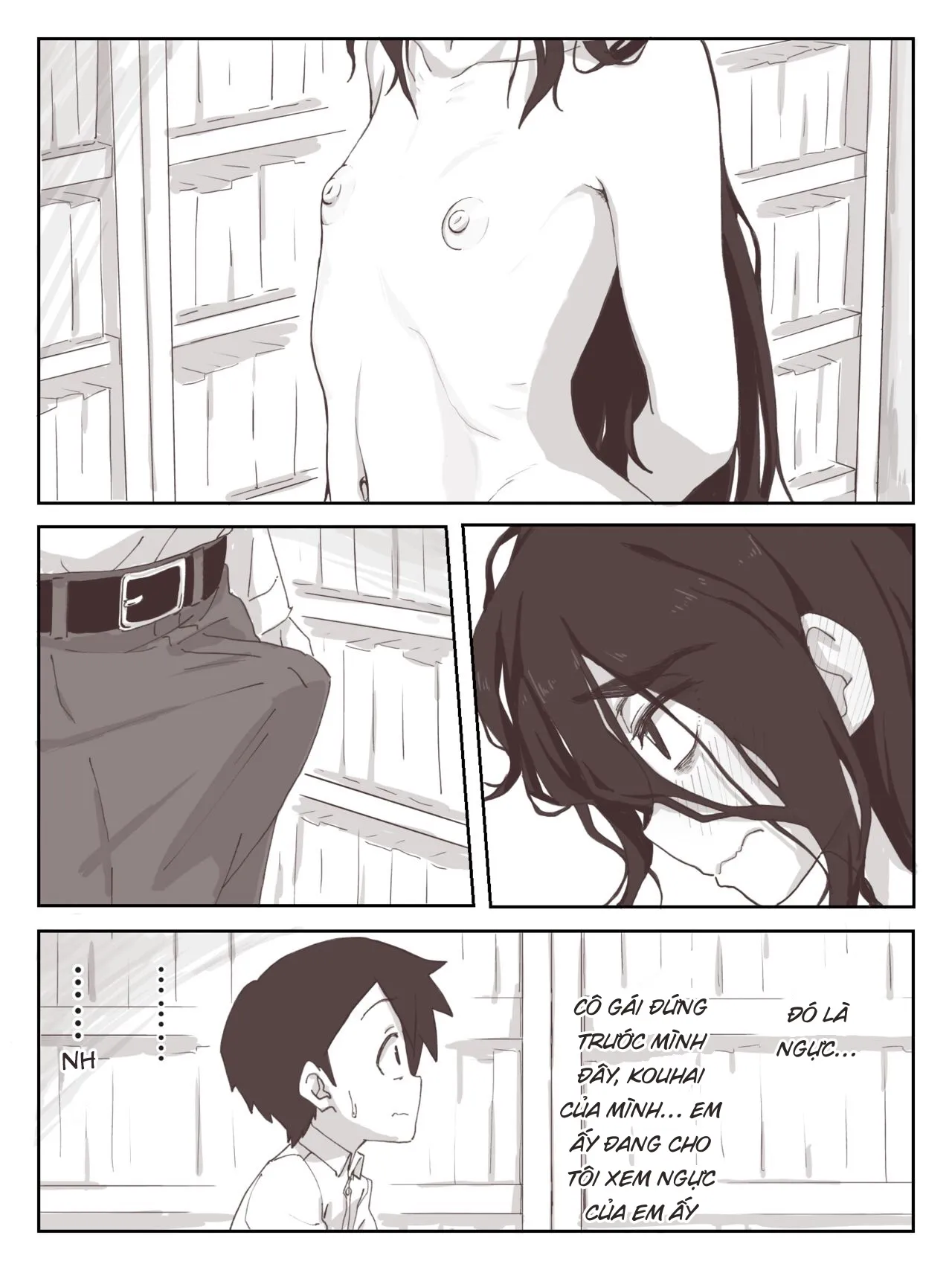 HentaiVN.net - Ảnh 22 - Senpai, hãy ra trên tay em [Senpai, Te ni Dashite Kudasai!] - Chap 1