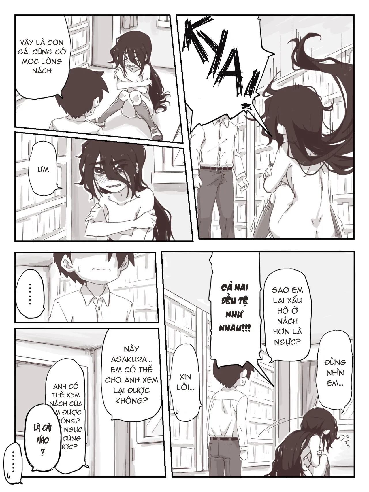 HentaiVN.net - Ảnh 24 - Senpai, hãy ra trên tay em [Senpai, Te ni Dashite Kudasai!] - Chap 1