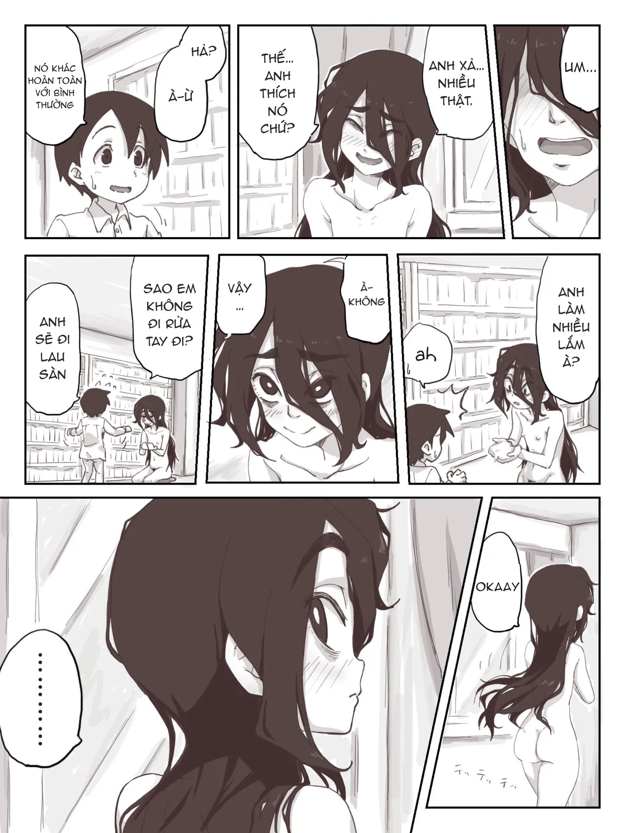 HentaiVN.net - Ảnh 35 - Senpai, hãy ra trên tay em [Senpai, Te ni Dashite Kudasai!] - Chap 1