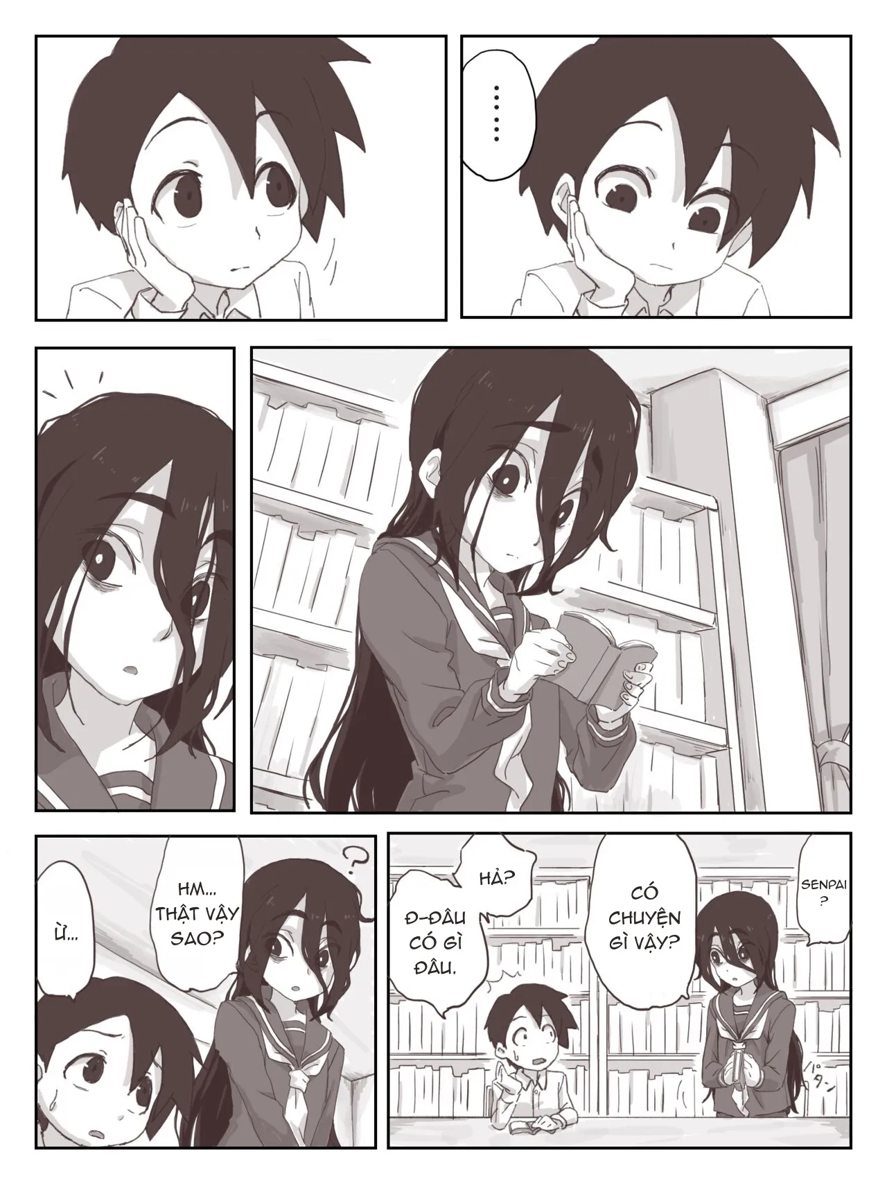 HentaiVN.net - Ảnh 4 - Senpai, hãy ra trên tay em [Senpai, Te ni Dashite Kudasai!] - Chap 1