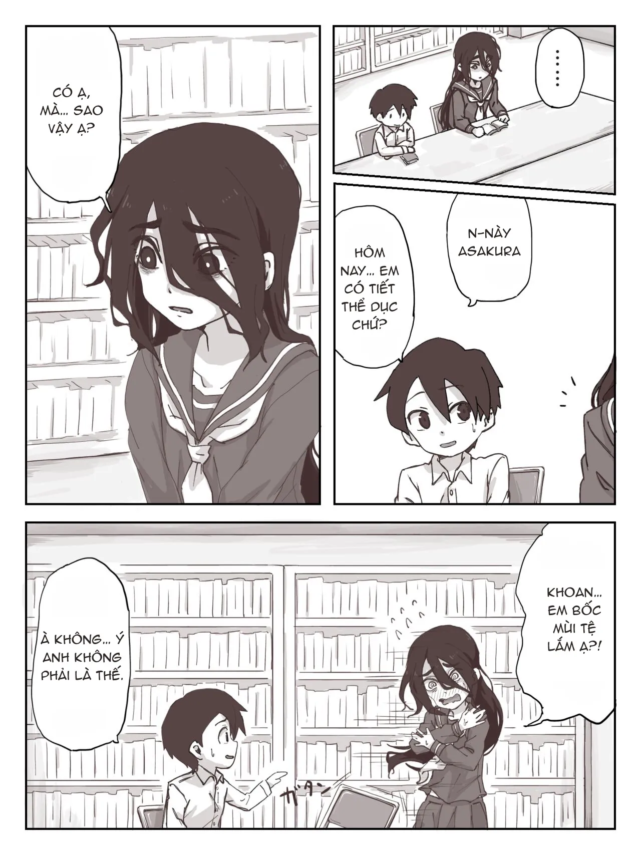 HentaiVN.net - Ảnh 5 - Senpai, hãy ra trên tay em [Senpai, Te ni Dashite Kudasai!] - Chap 1