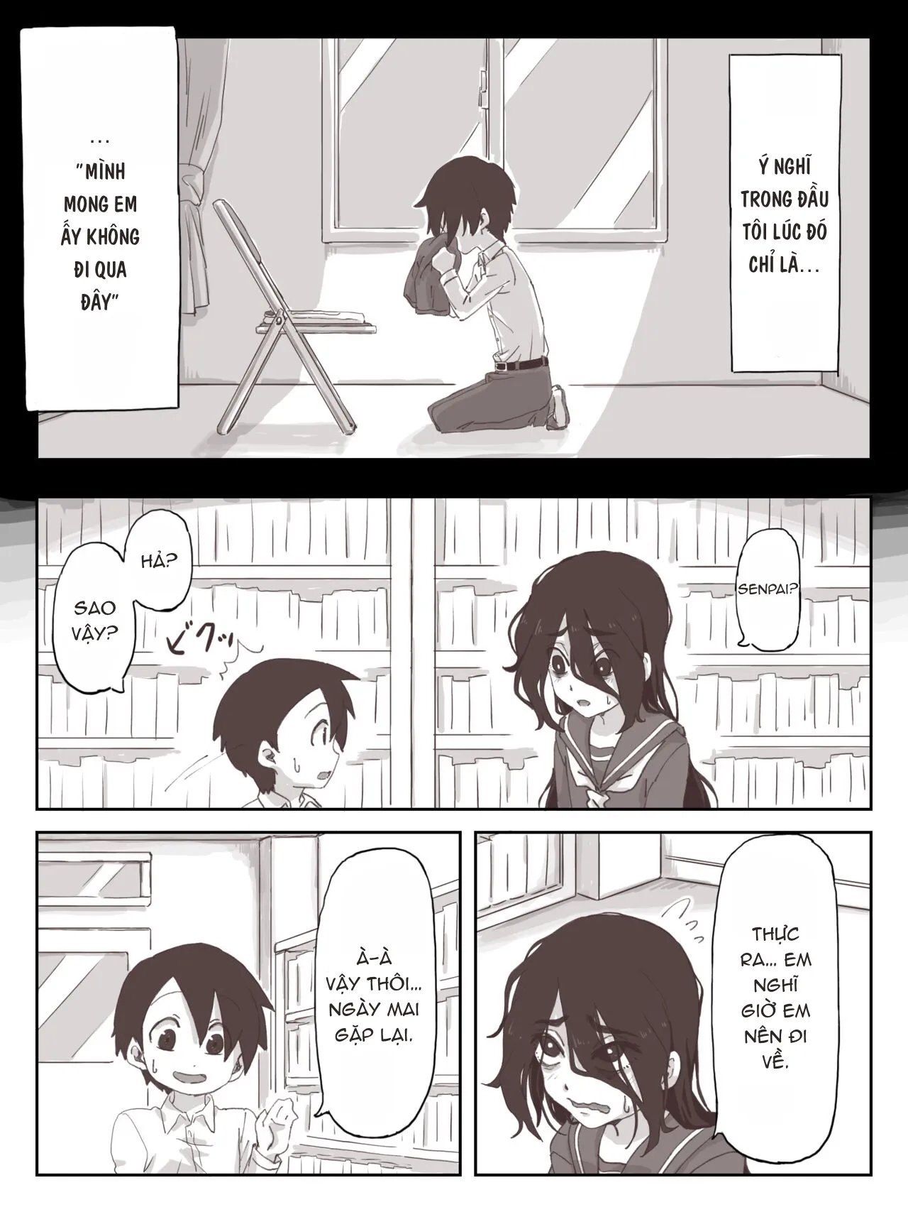 HentaiVN.net - Ảnh 7 - Senpai, hãy ra trên tay em [Senpai, Te ni Dashite Kudasai!] - Chap 1