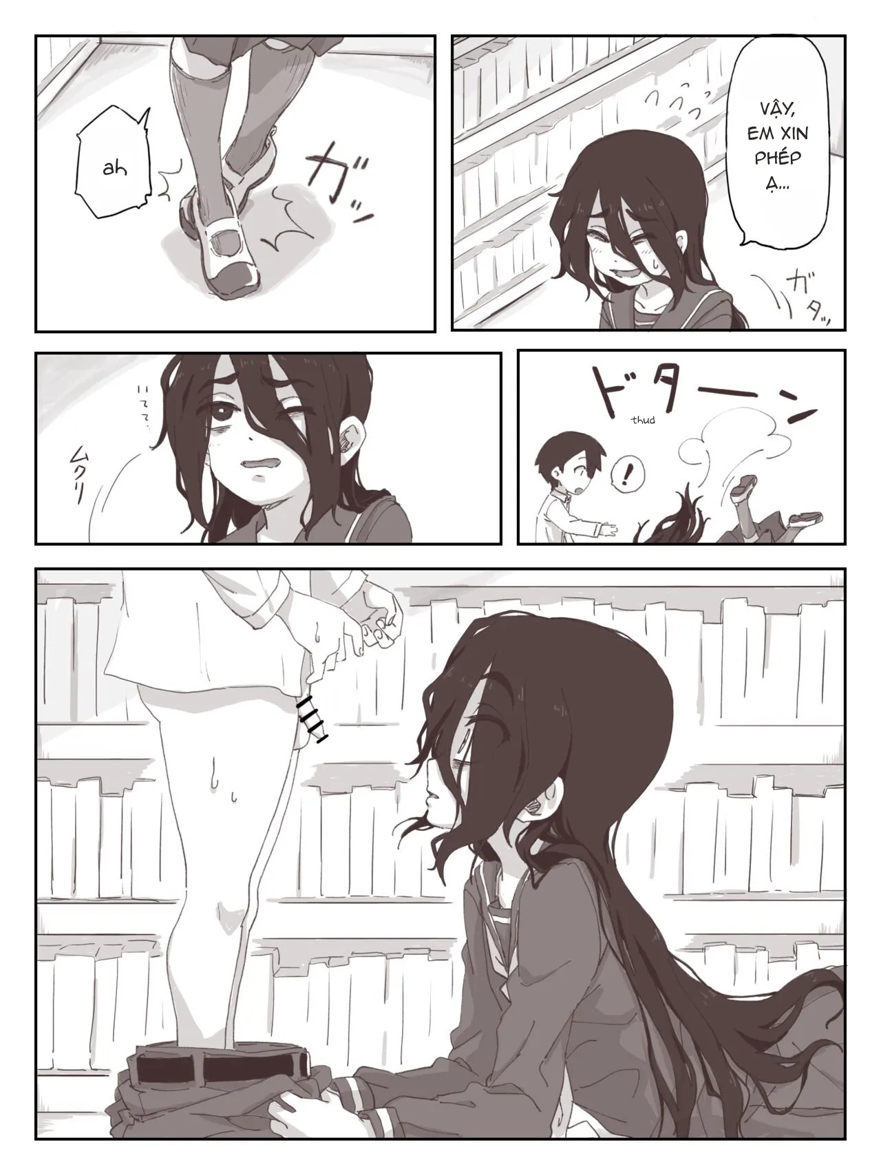HentaiVN.net - Ảnh 8 - Senpai, hãy ra trên tay em [Senpai, Te ni Dashite Kudasai!] - Chap 1